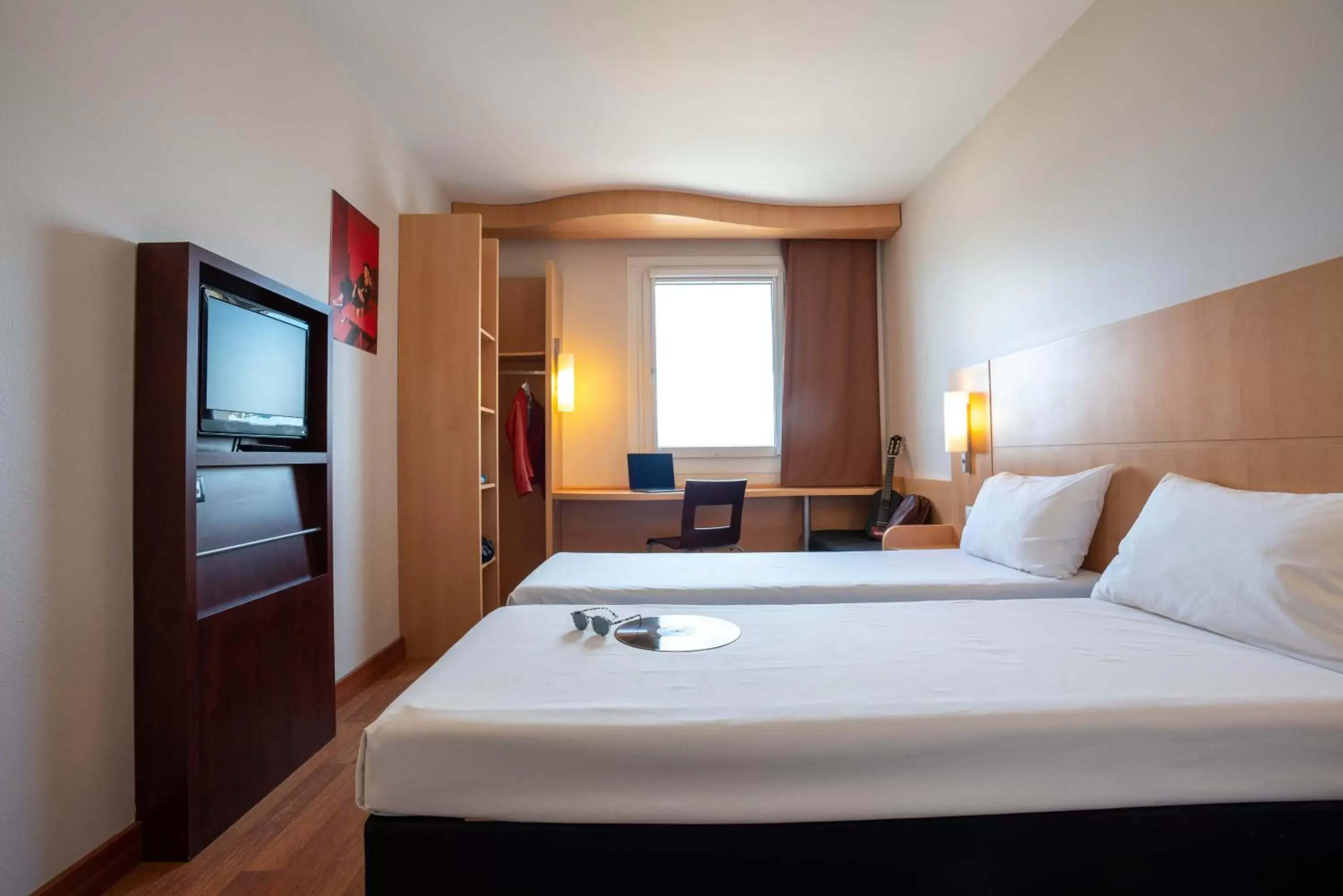 Bed in Ibis Hotel Plzeň