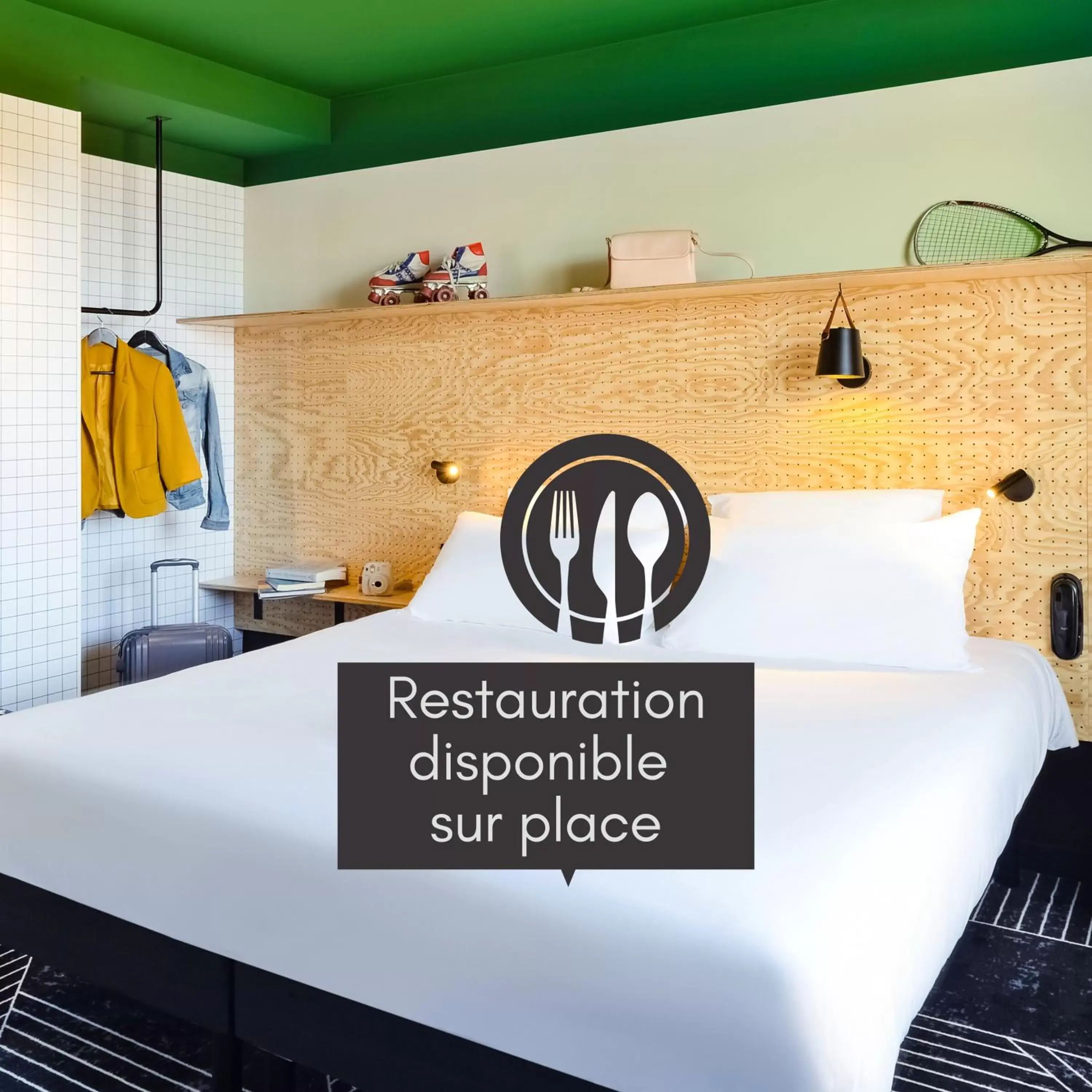 Meals, Bed in ibis Styles Lyon Meyzieu Arena Stadium Meals, Bed in ibis Styles Lyon Meyzieu Arena Stadium