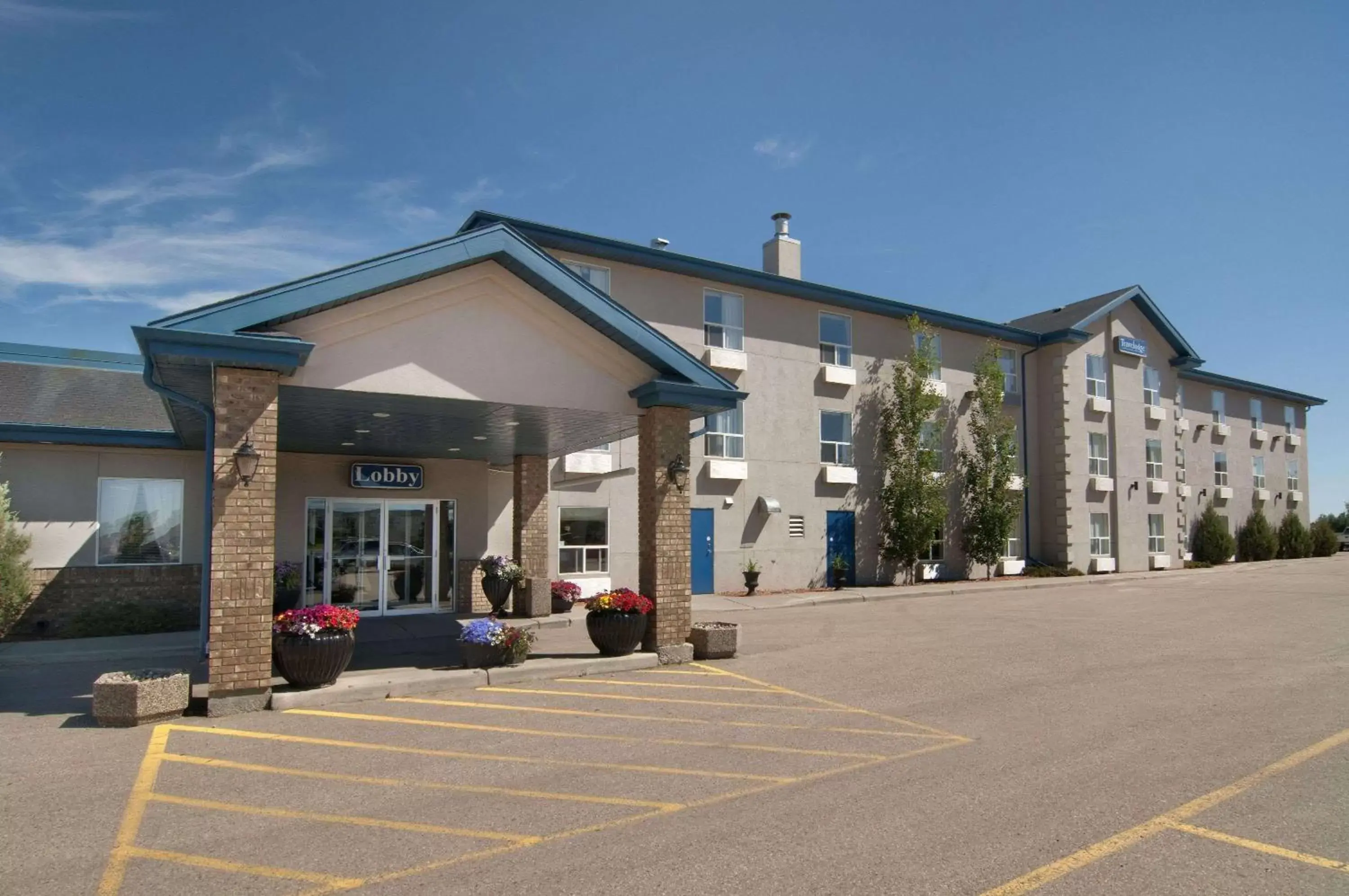 Property Building in Travelodge by Wyndham Stony Plain