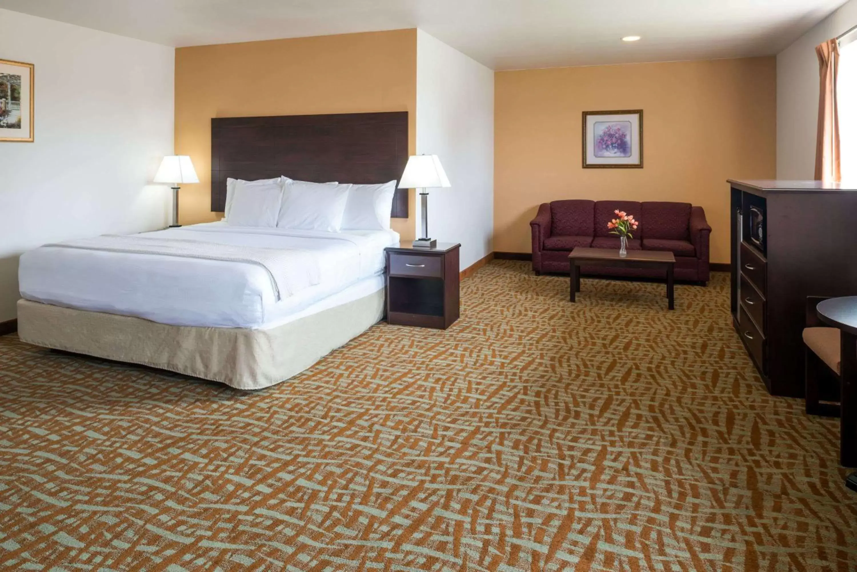 Photo of the whole room in Days Inn & Suites by Wyndham Spokane Airport Airway Heights