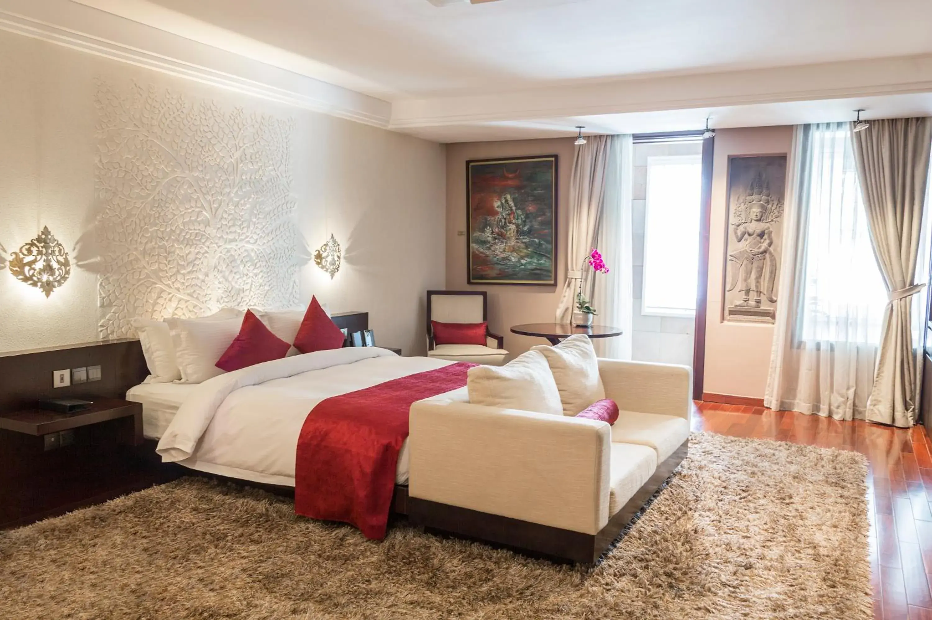 Bedroom, Bed in Arunreas Hotel