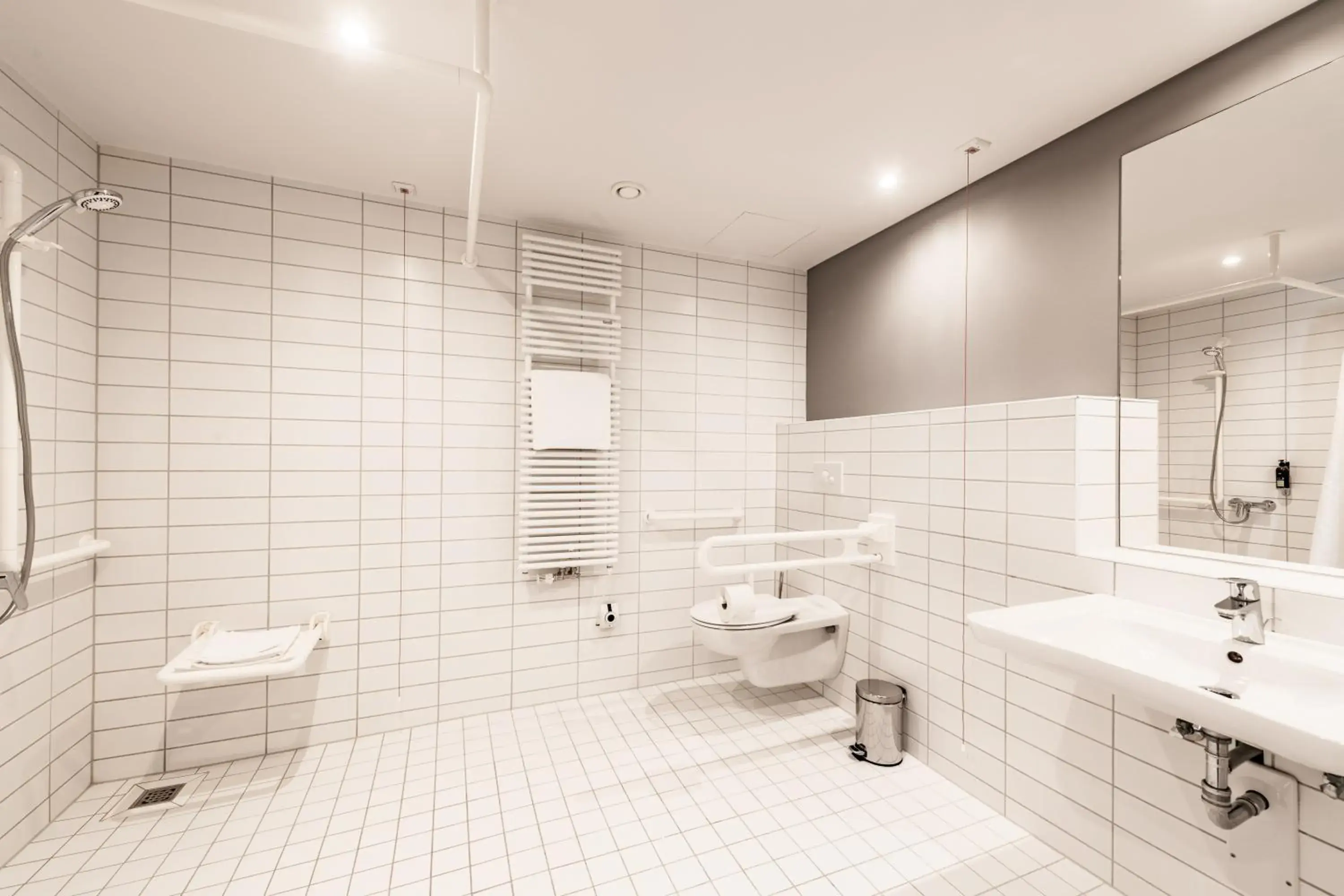 Shower, Bathroom in Premier Inn Nuernberg City Nordost