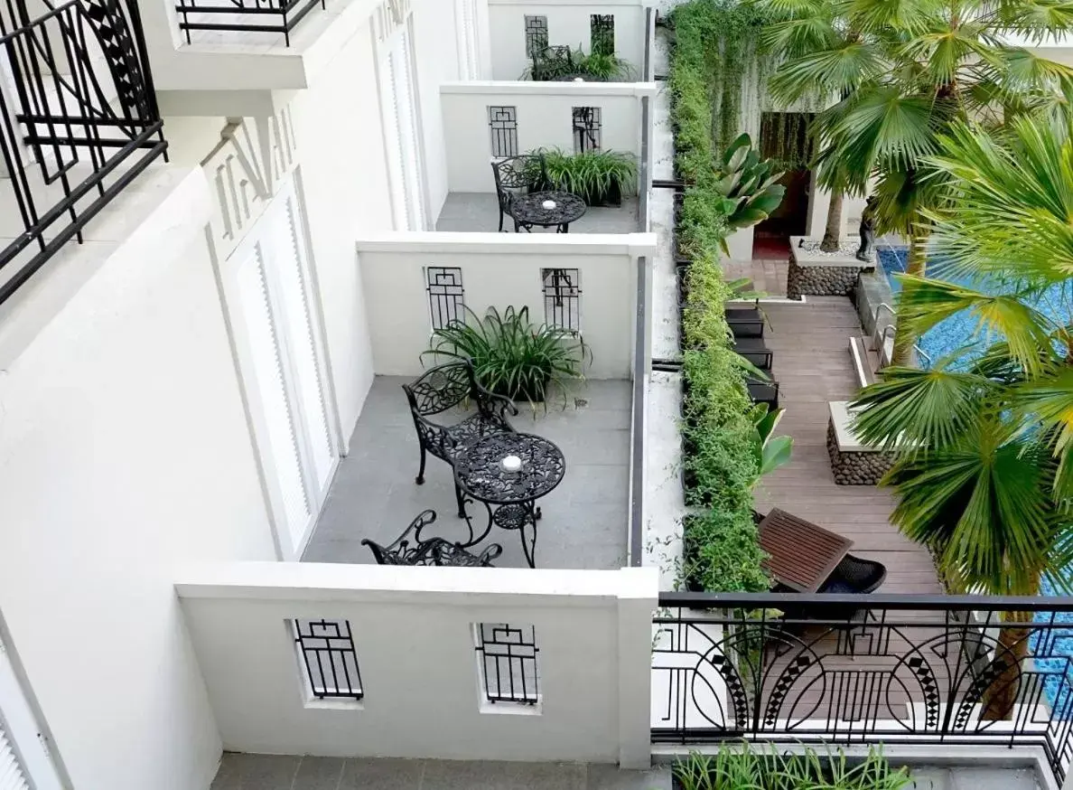 Balcony/Terrace in Hotel Indies Heritage Prawirotaman