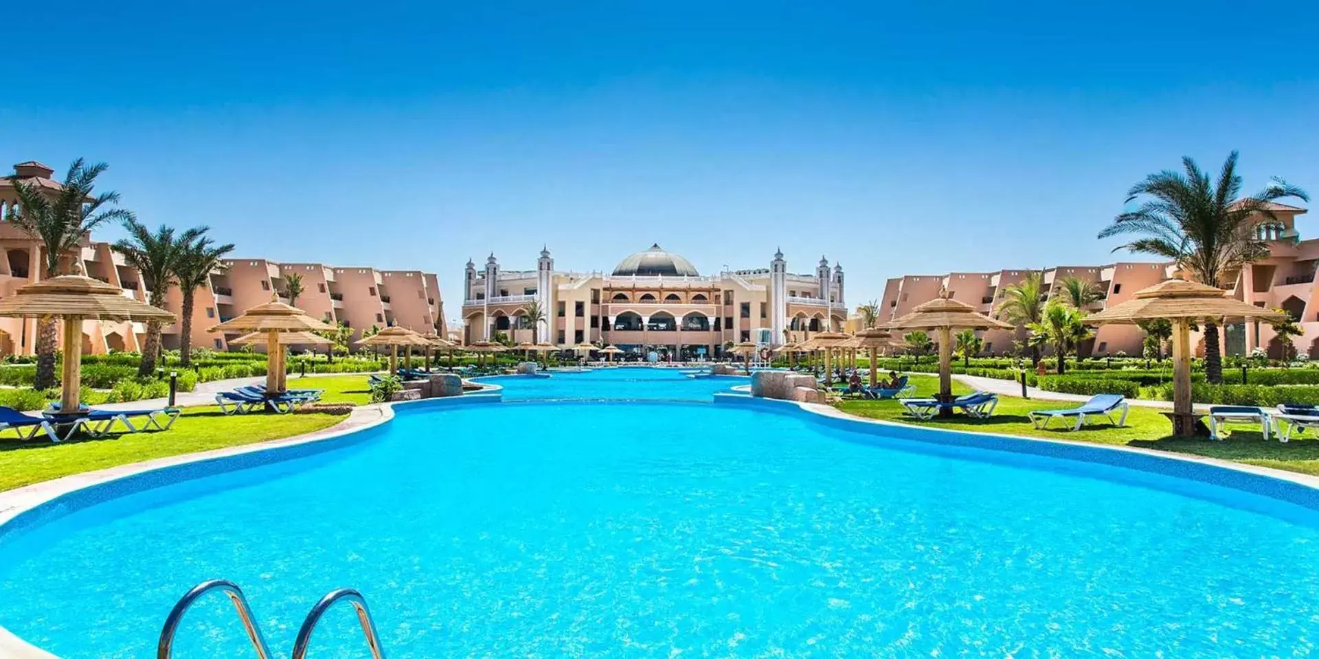 Property building, Swimming Pool in Jasmine Palace Resort