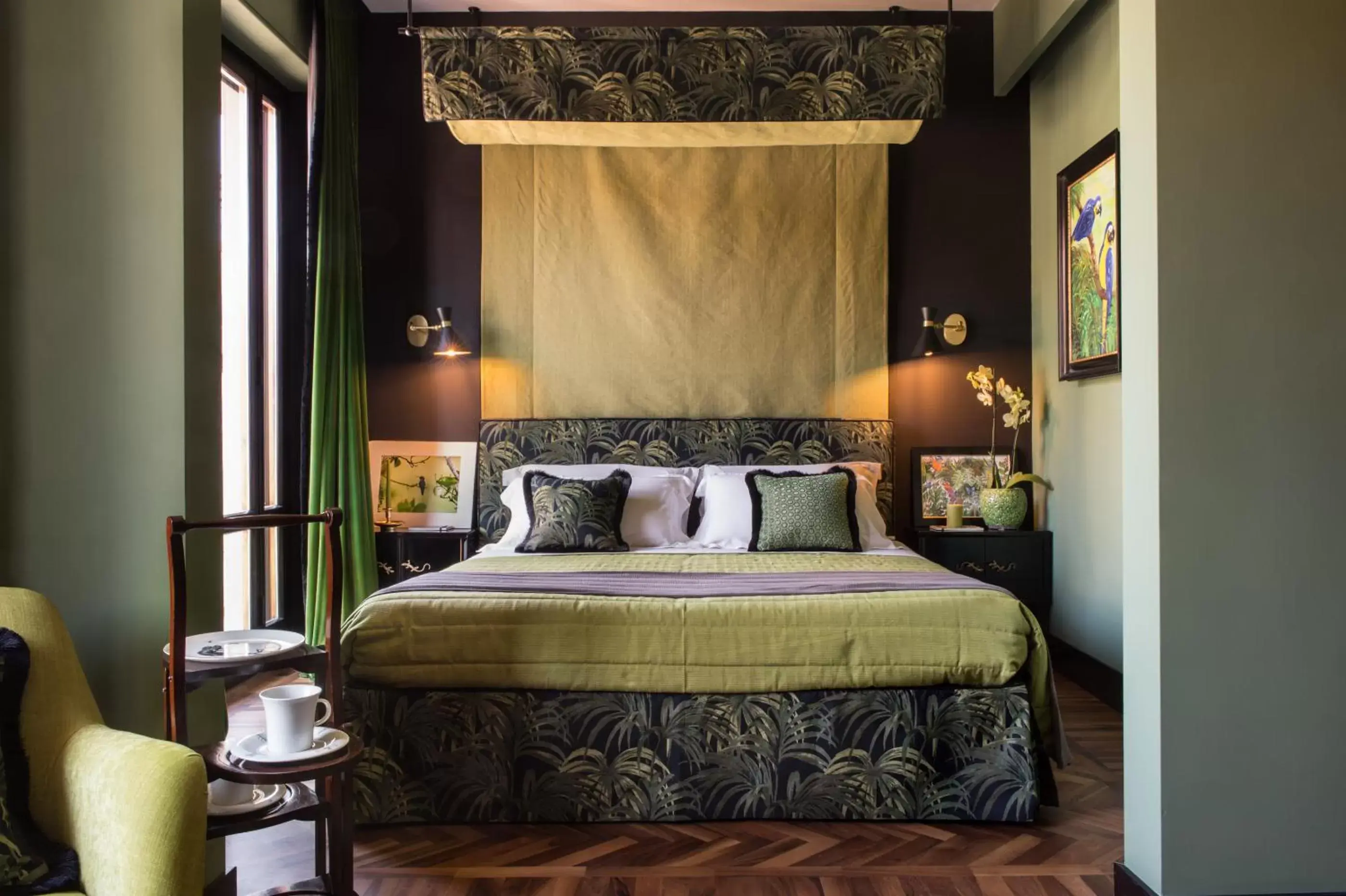 Bed, Room Photo in Velona's Jungle Luxury Suites