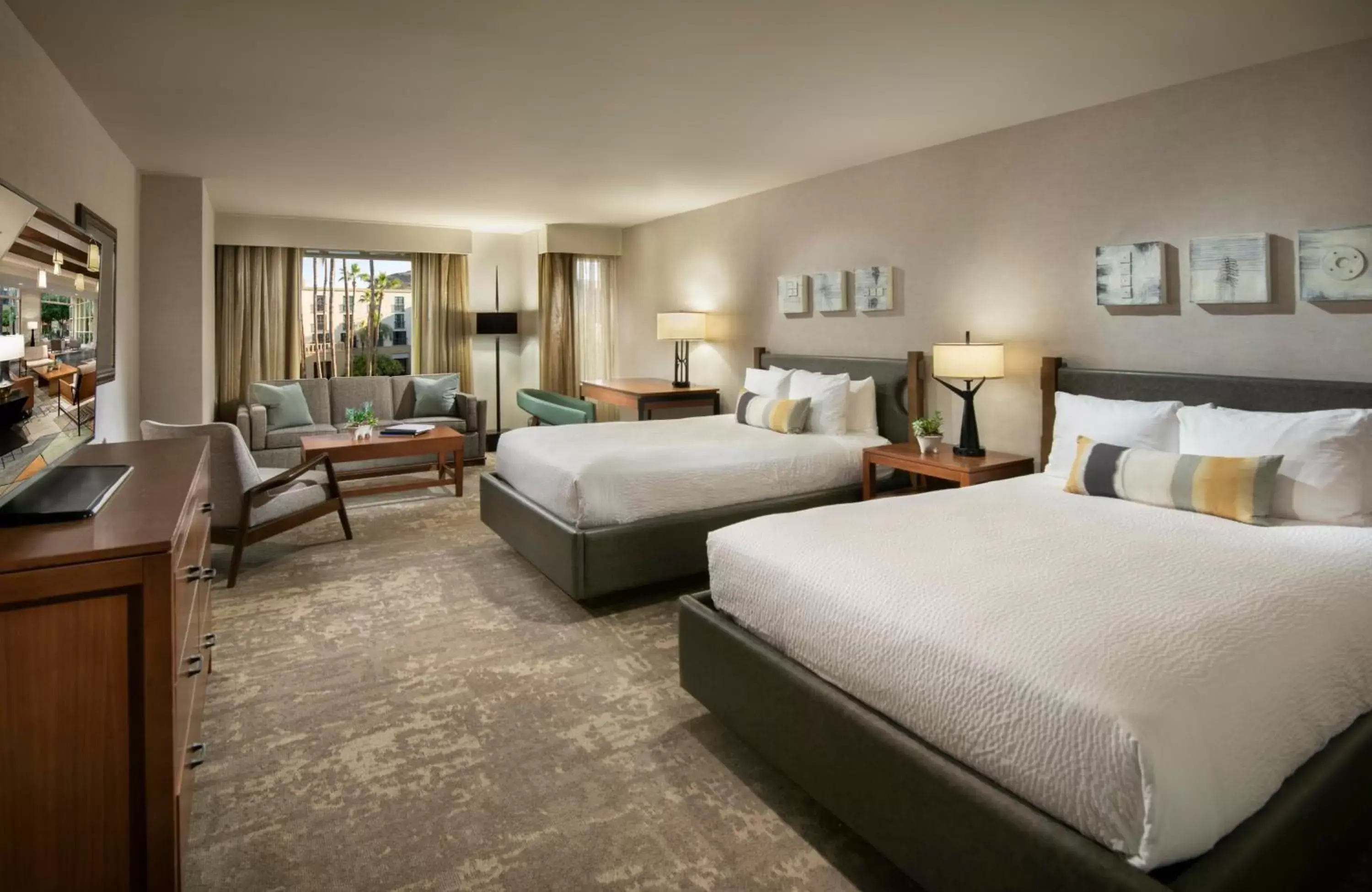 Deluxe Double Room with Two Double Beds in Tempe Mission Palms, a Destination by Hyatt Hotel