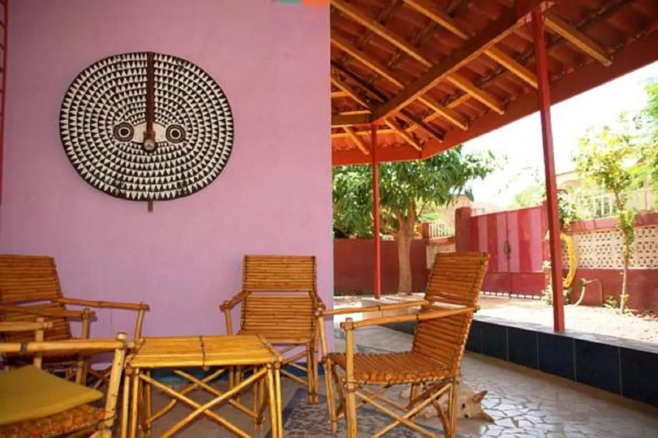 Seating area in Maison d'hôtes Chez Giuliana