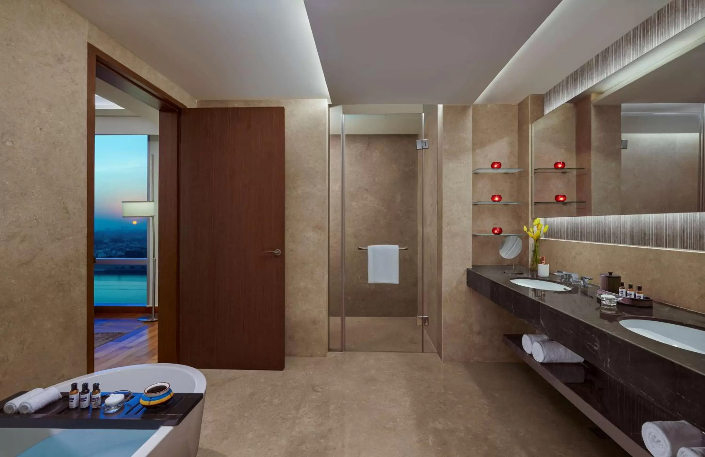 Bathroom in Hyatt Regency Ahmedabad