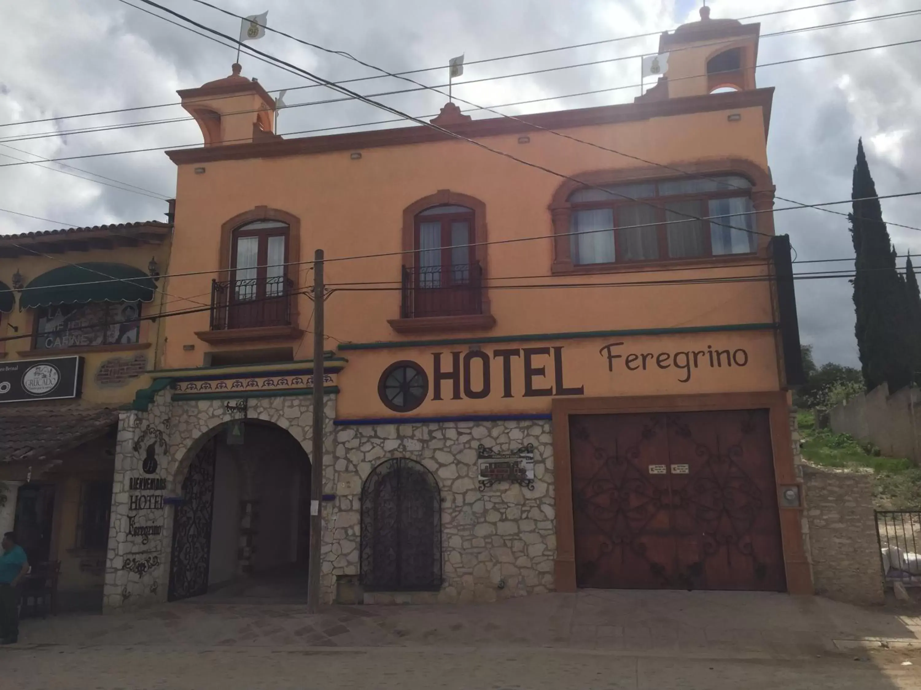 Property building, Facade/Entrance in Hotel Feregrino
