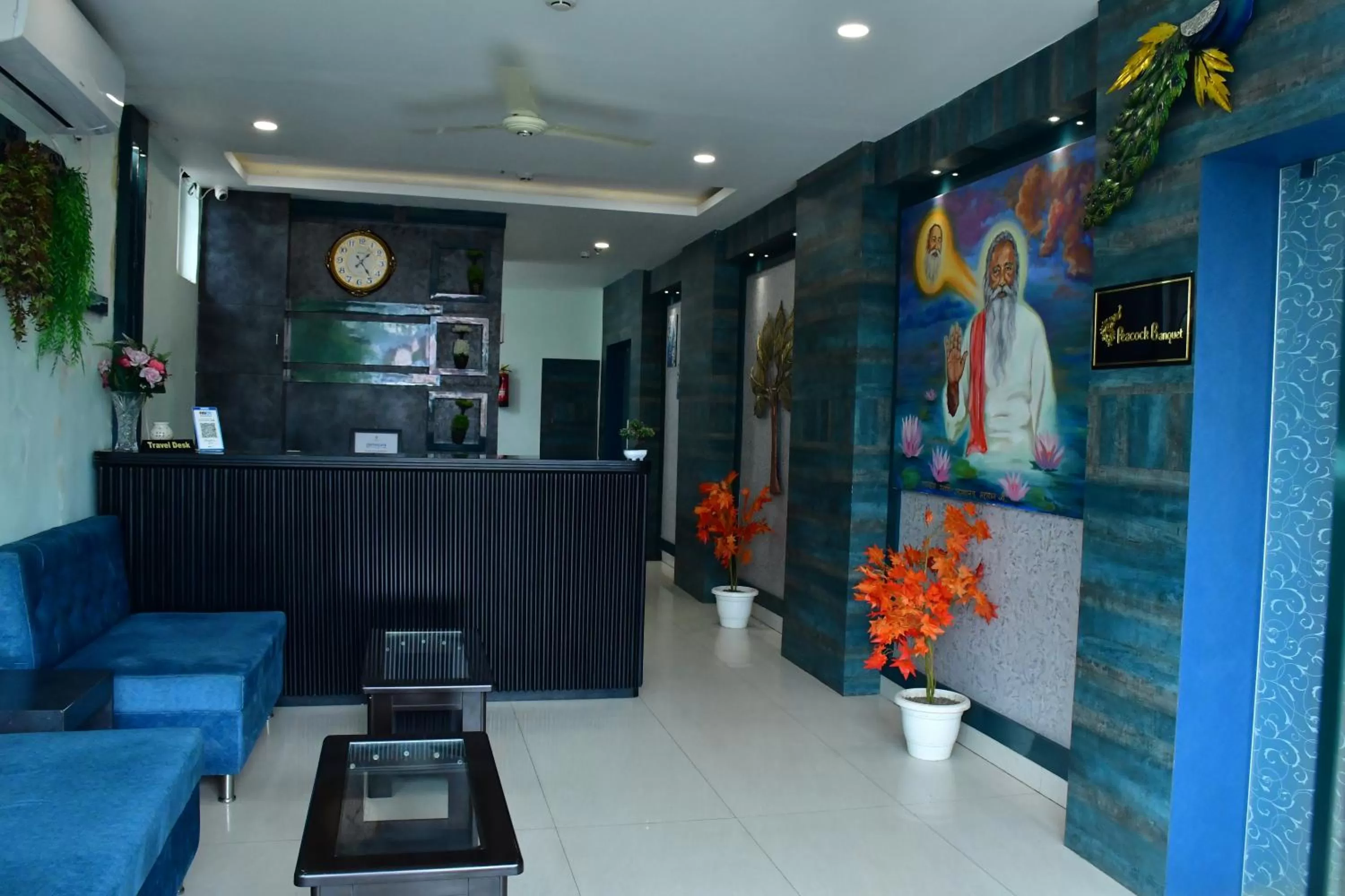 Lobby or reception in Hotel Yatharth Inn