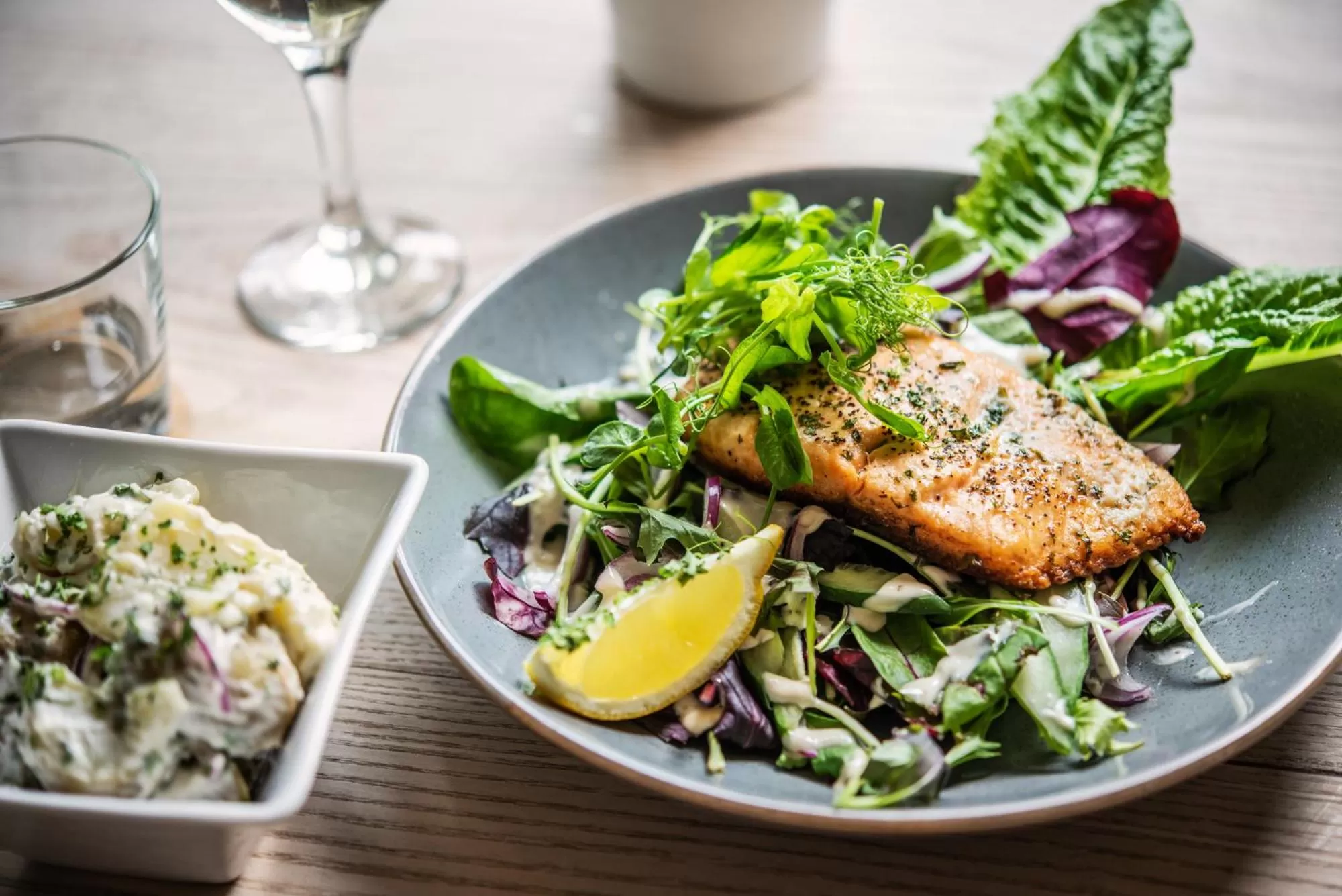 Food and drinks in The Kings Arms Otterton