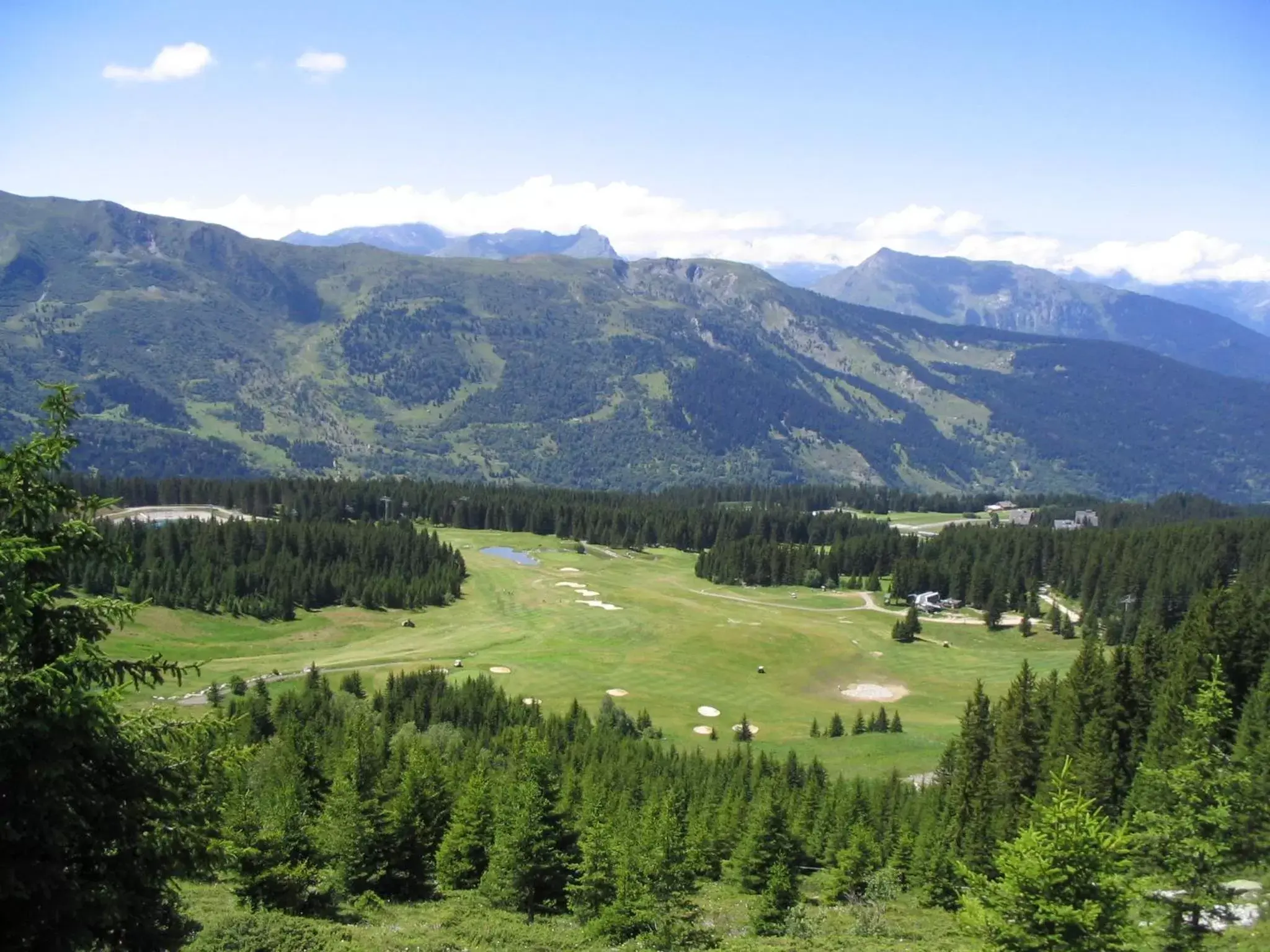 Golfcourse in Hotel La Chaudanne