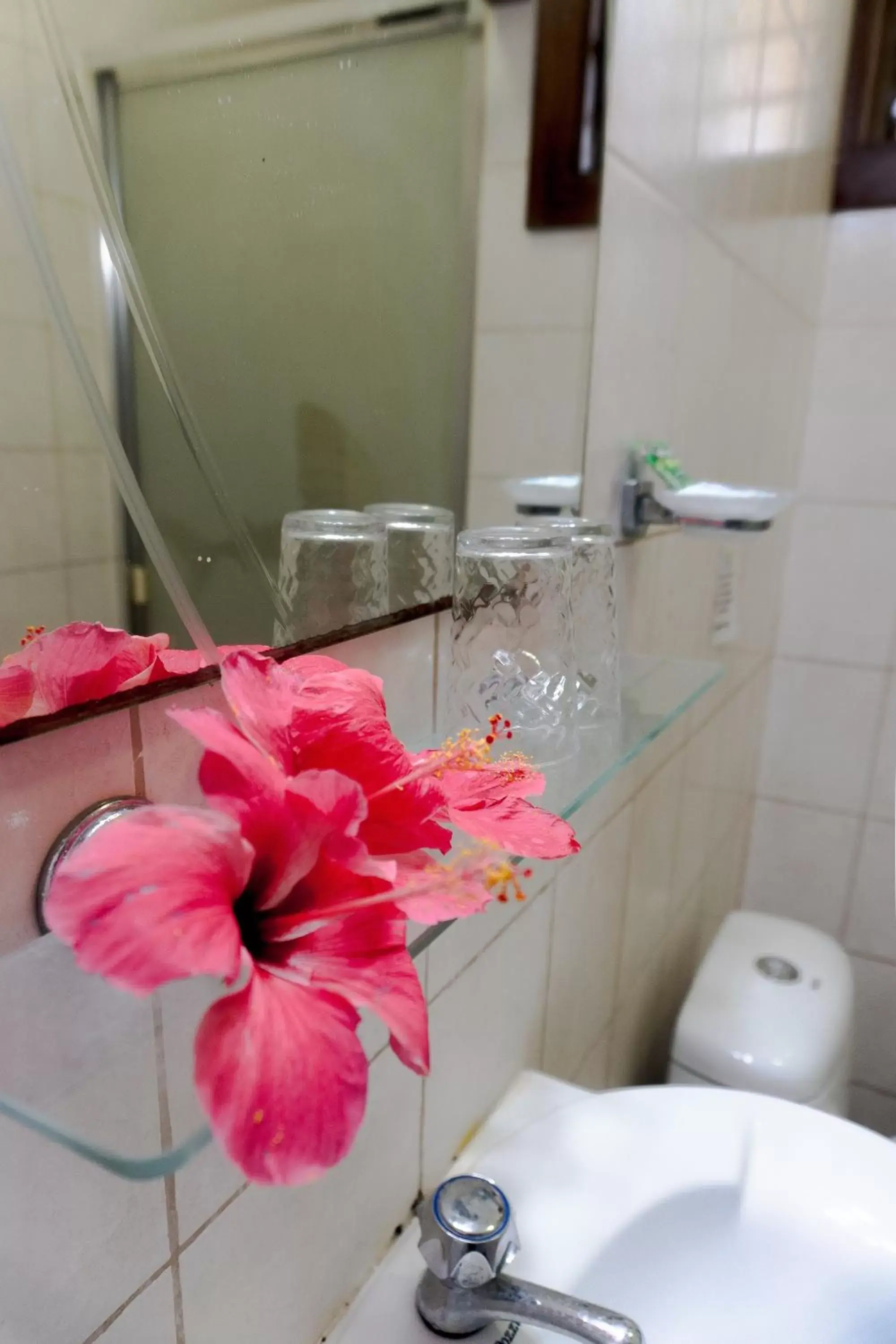 Bathroom in Quo Vadis Dive Resort