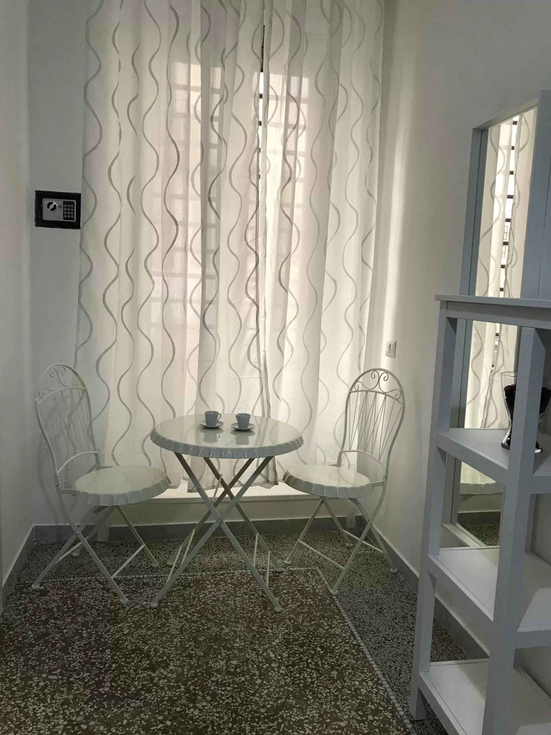 Living room in Mellos B&B