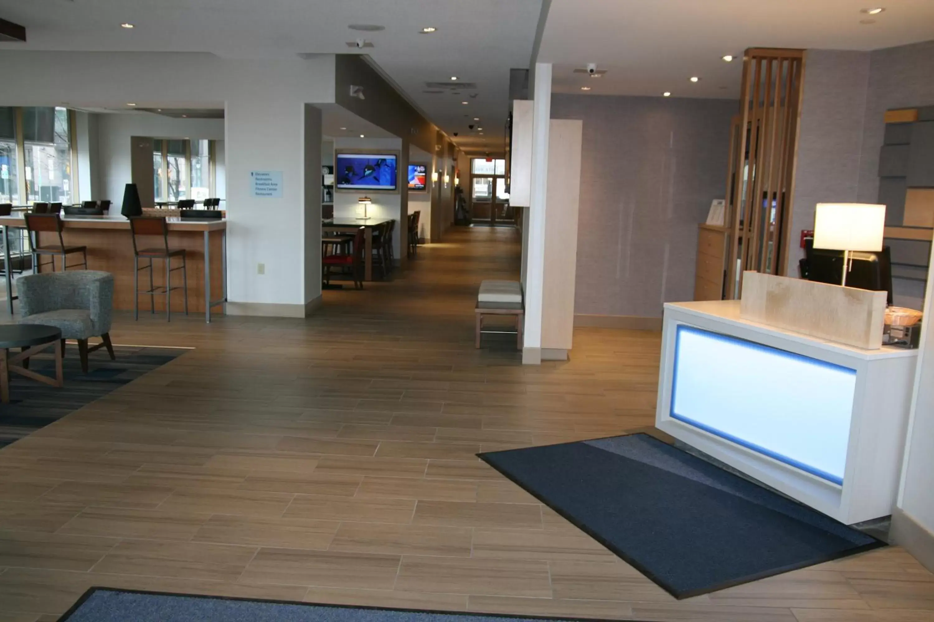 Property building, Lobby/Reception in Holiday Inn Express & Suites Buffalo Downtown, an IHG Hotel