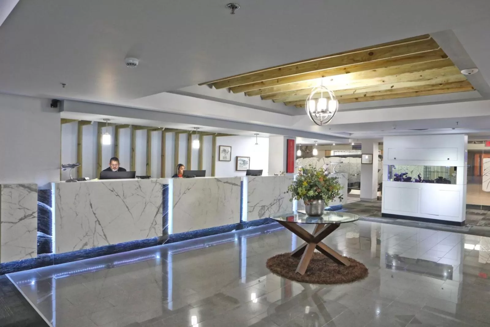 Lobby or reception in San Juan Airport Hotel