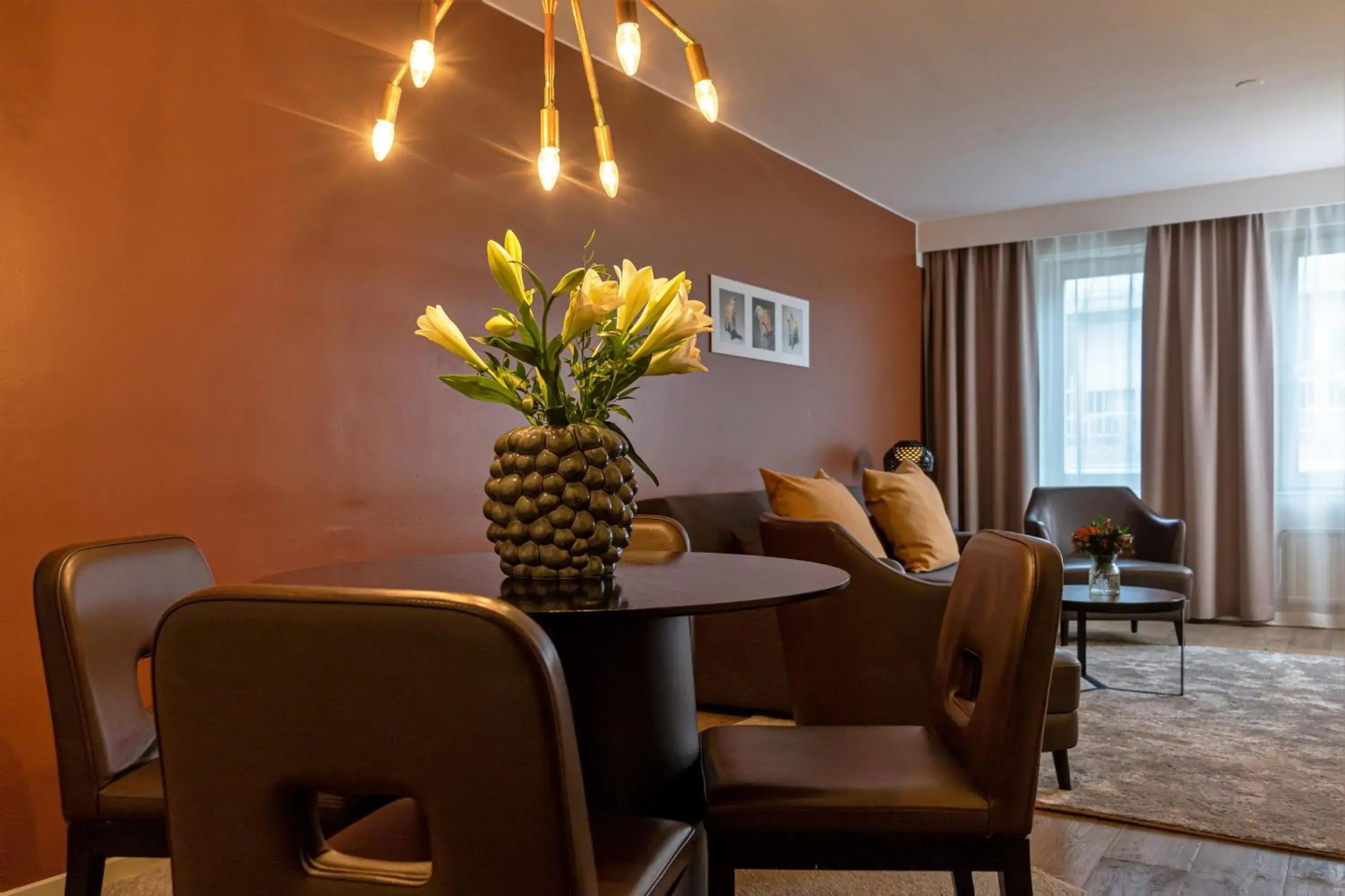 Living room, Seating Area in First Hotel Grand Falun