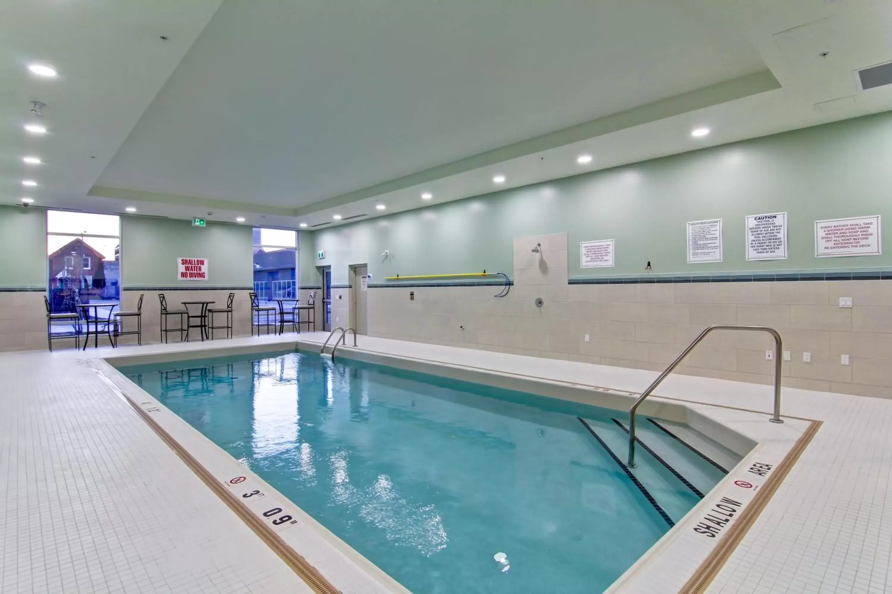 Swimming Pool in Holiday Inn Express & Suites Oshawa Downtown - Toronto Area, an IHG Hotel