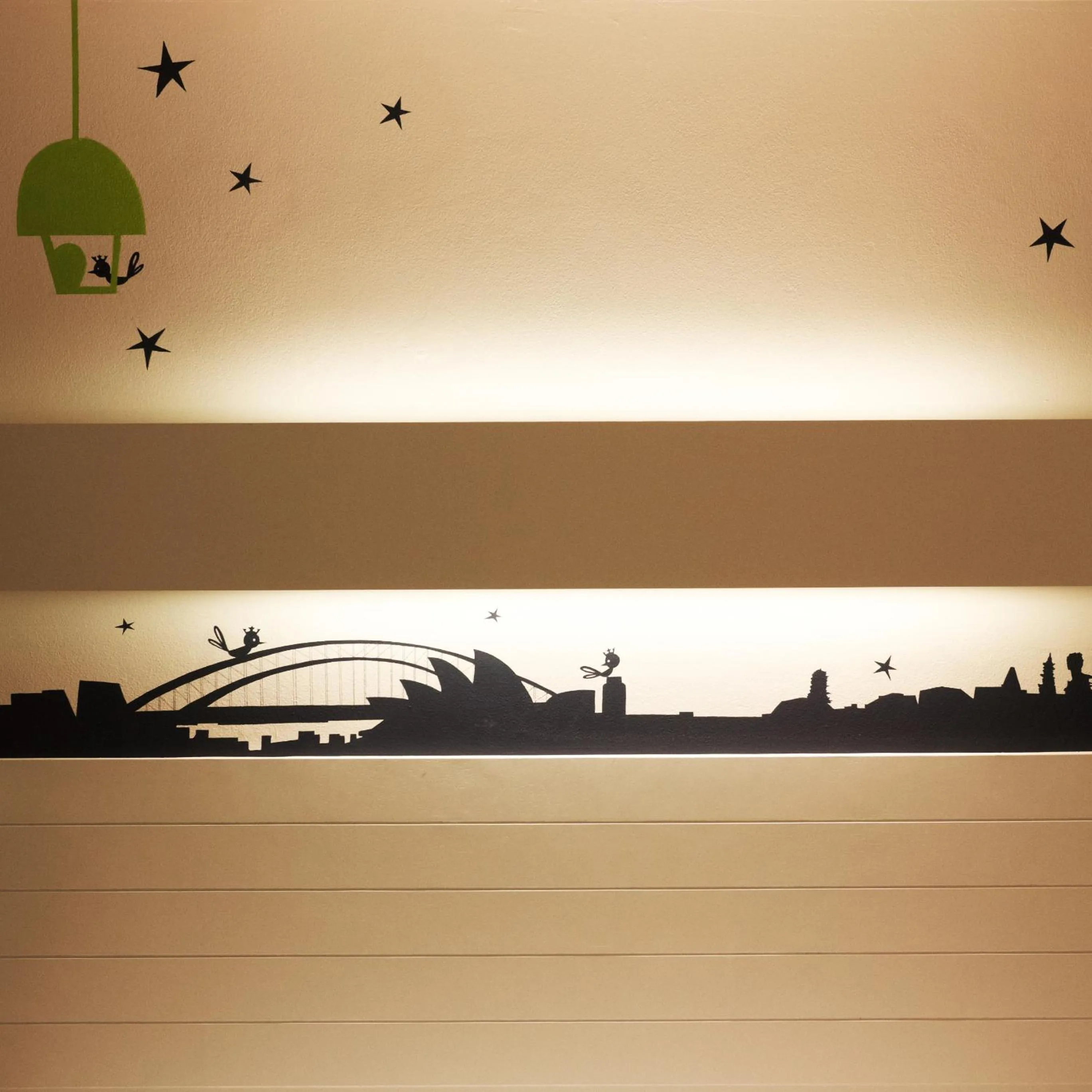 Decorative detail in The Phoenix Hotel Bangkok - Suvarnabhumi Airport