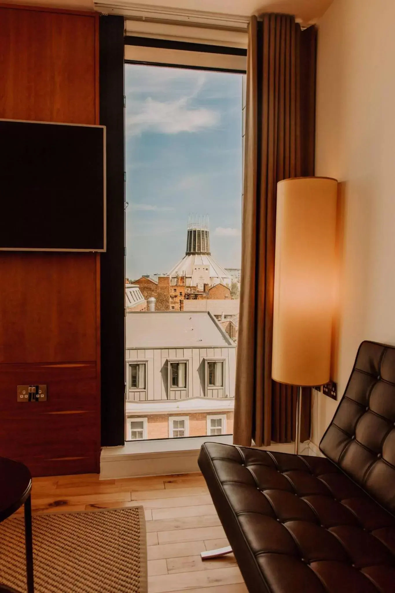 Living room in Hope Street Hotel