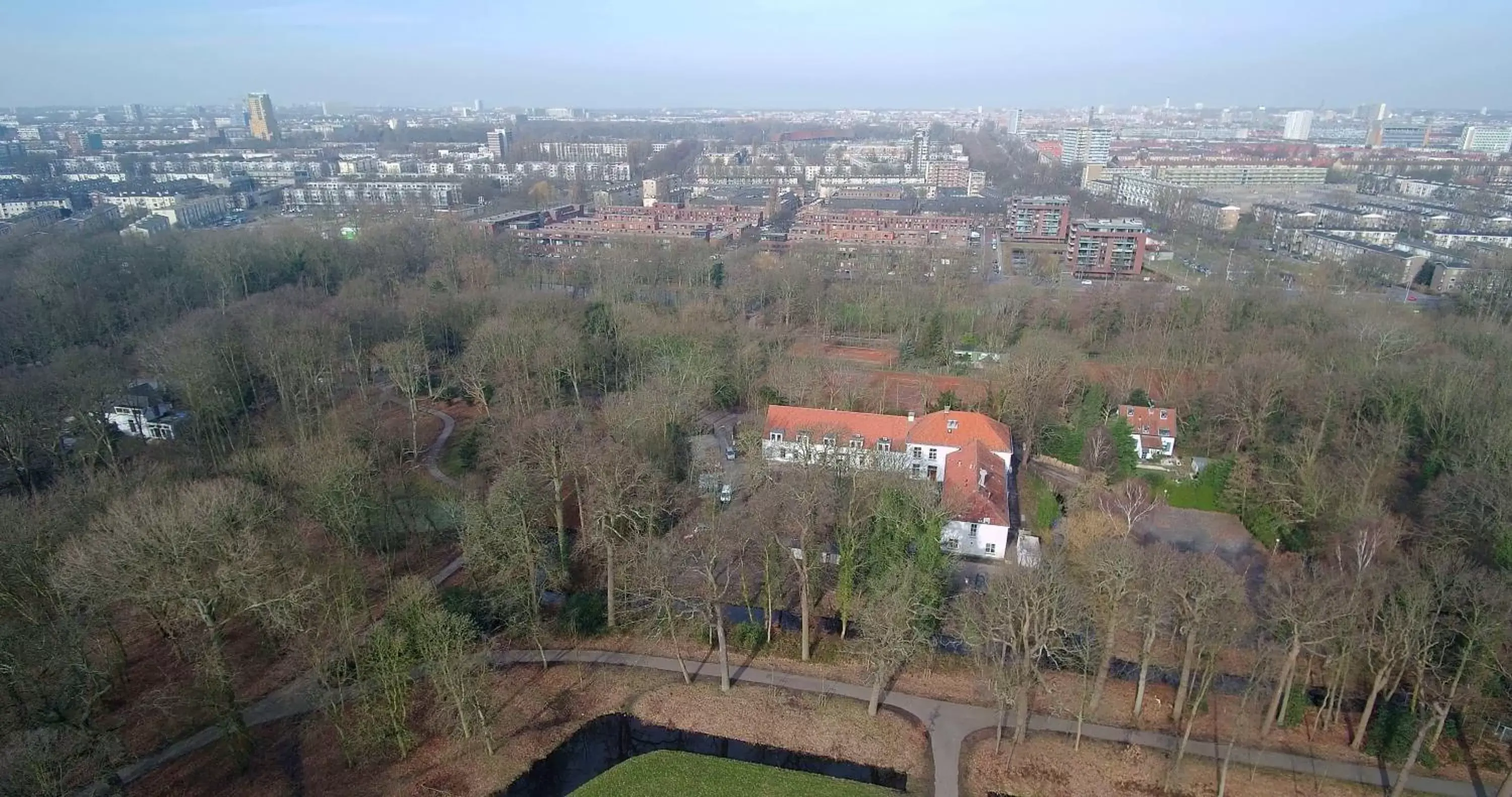 Bird's-eye View in Hotel Hoevevoorde