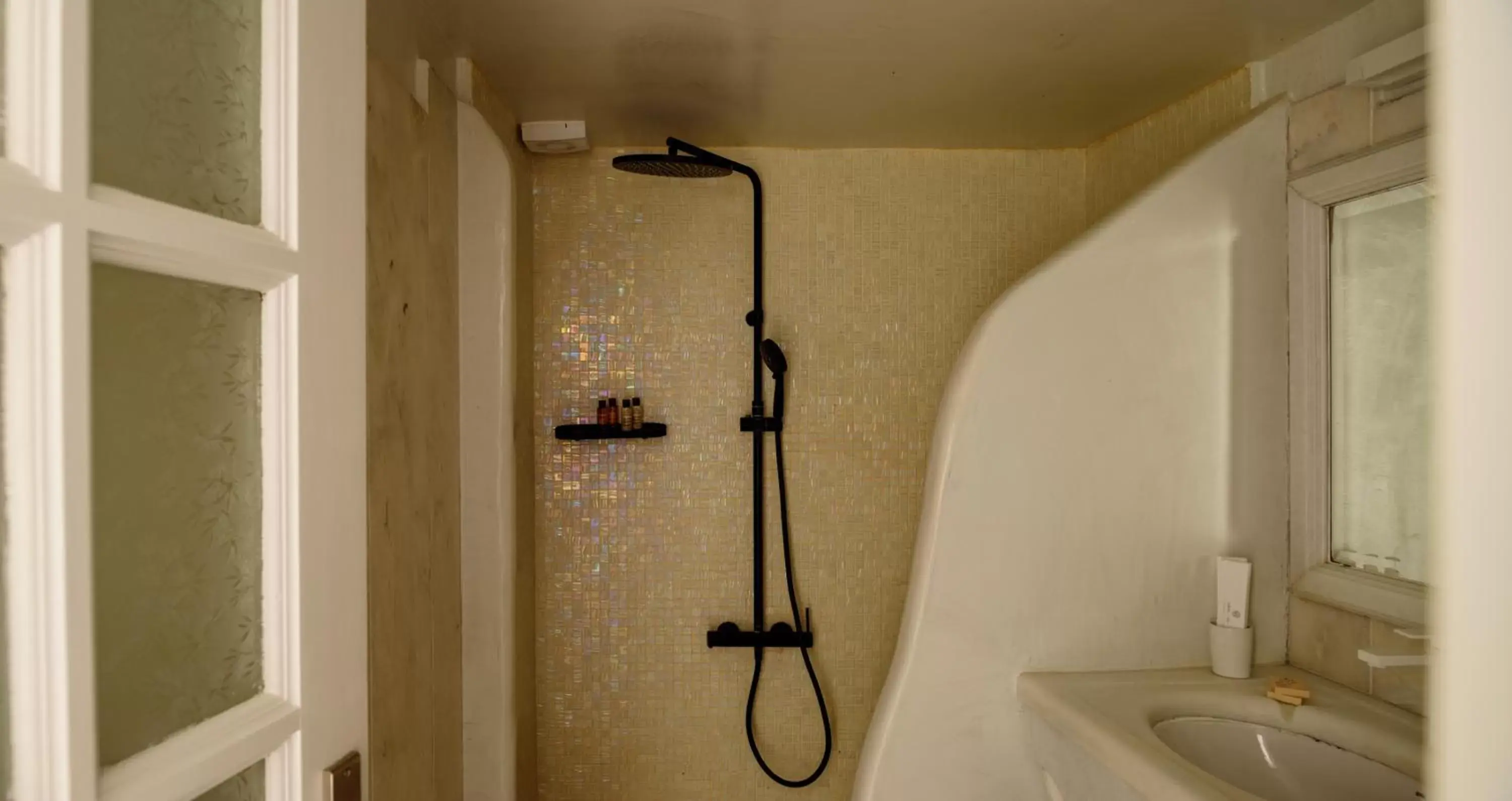 Shower, Bathroom in Nefeles Luxury Suites