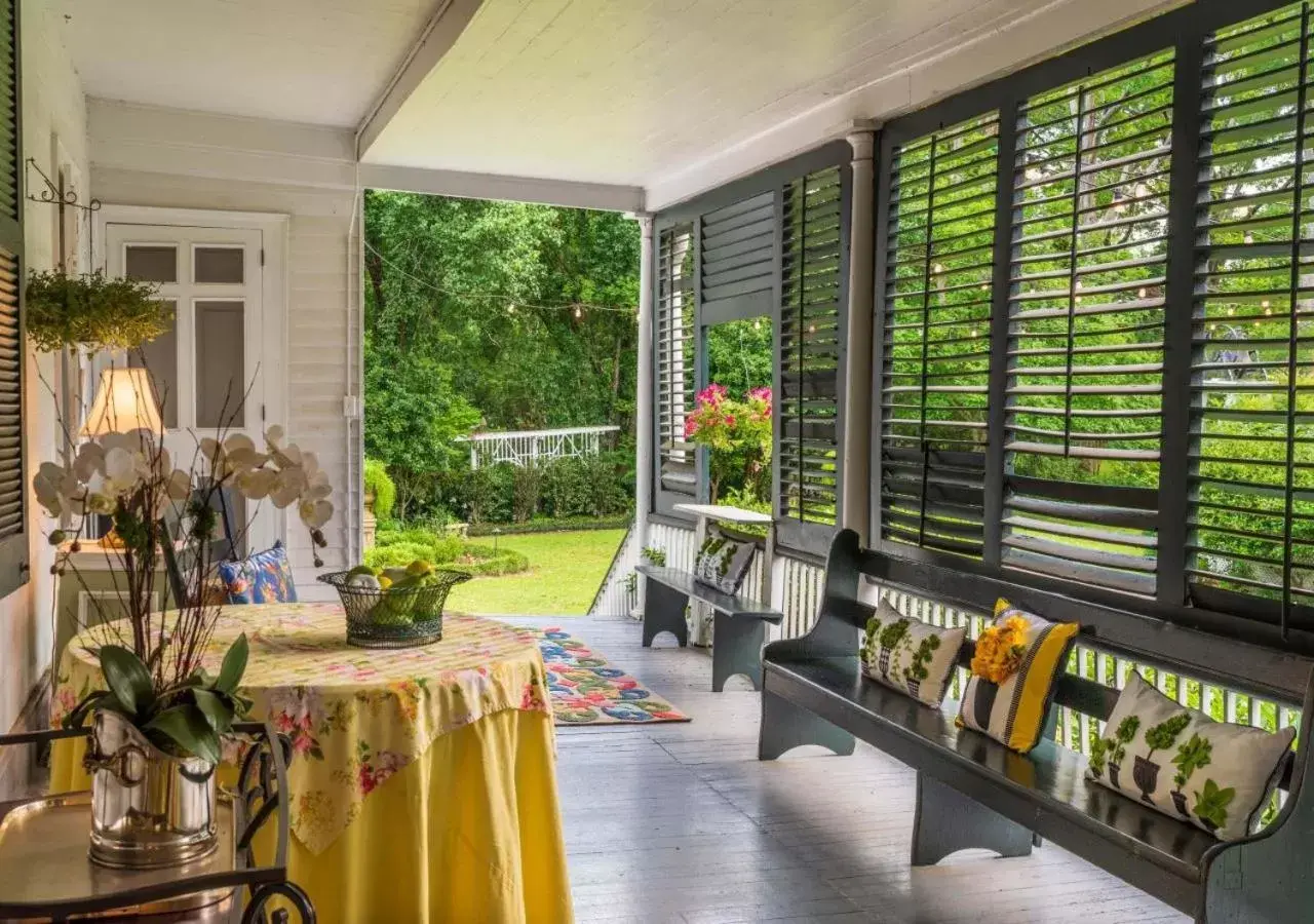 Patio in Linden - A Historic Bed and Breakfast