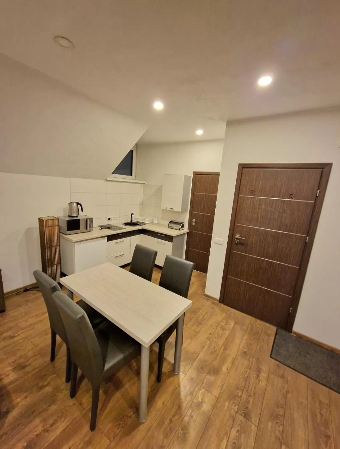 Kitchen or kitchenette in KALIDA Rooms for rent