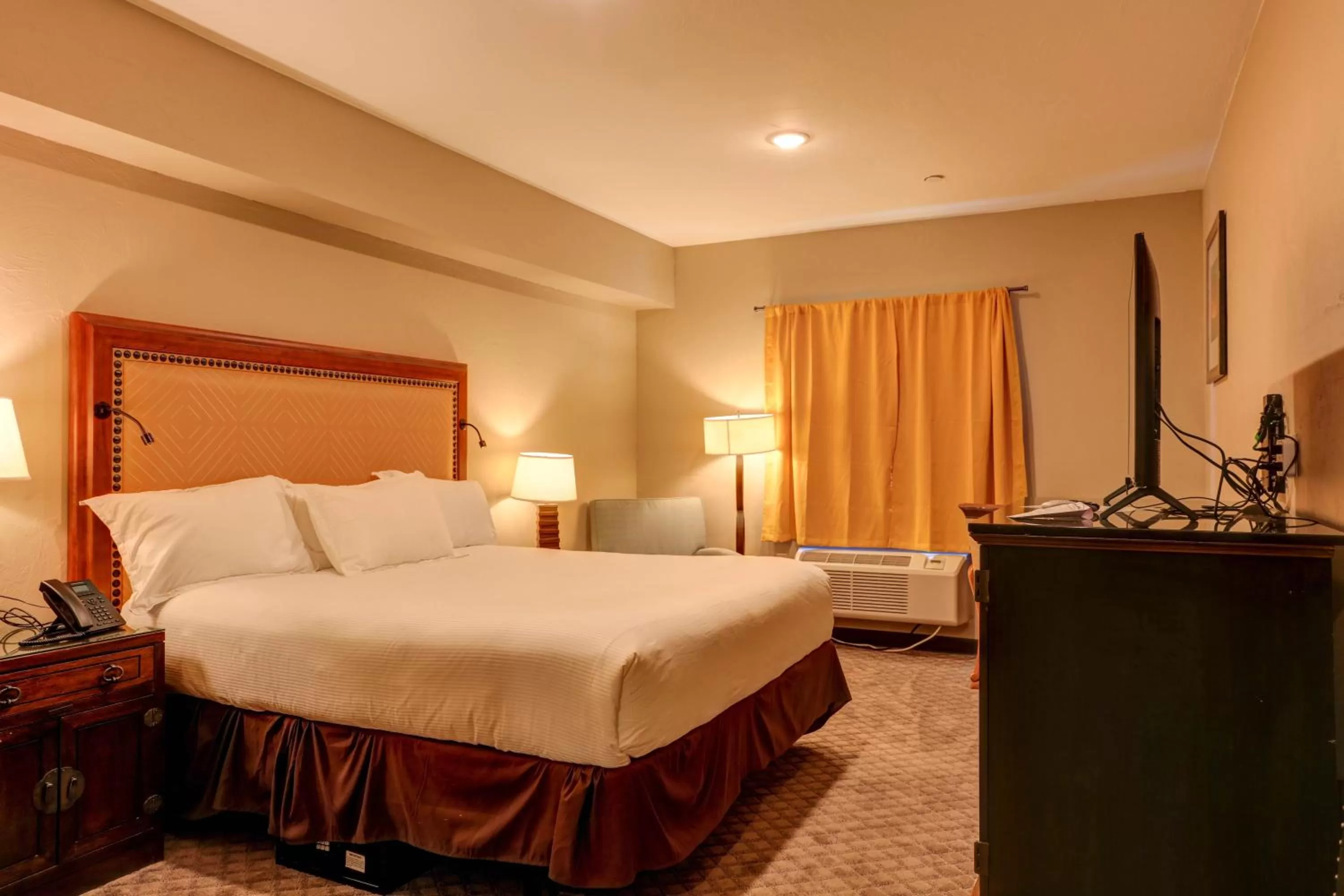 Bed in Wagon Wheel Hotel