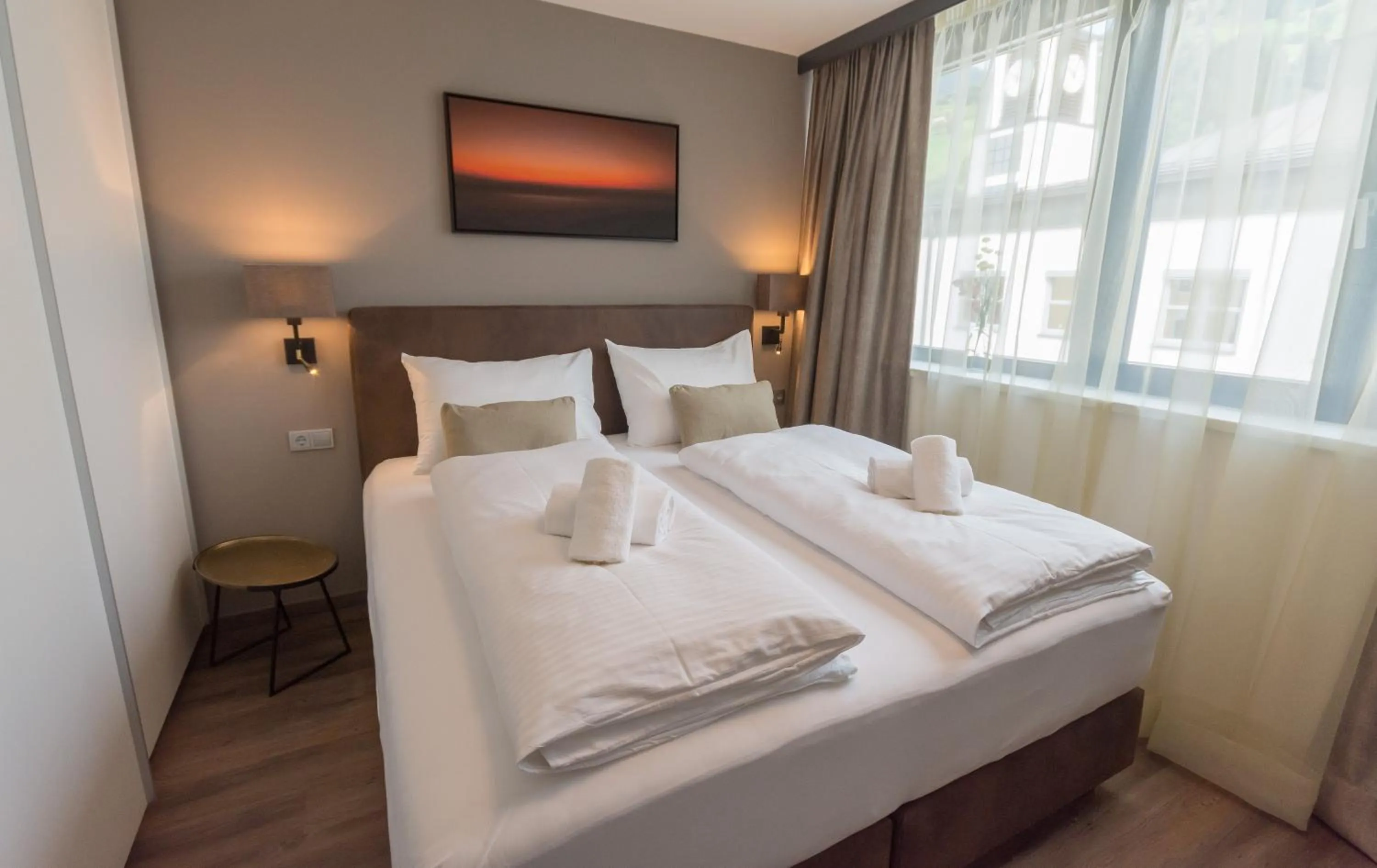 Bedroom, Bed in Schönblick Residence - Absolut Alpine Apartments