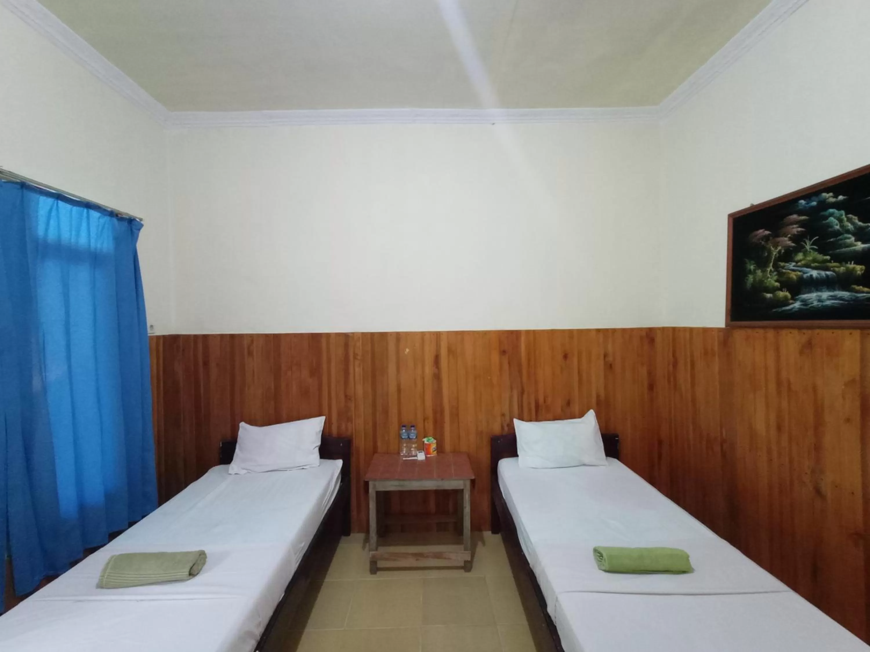 Bed in Tangkoko Lodge