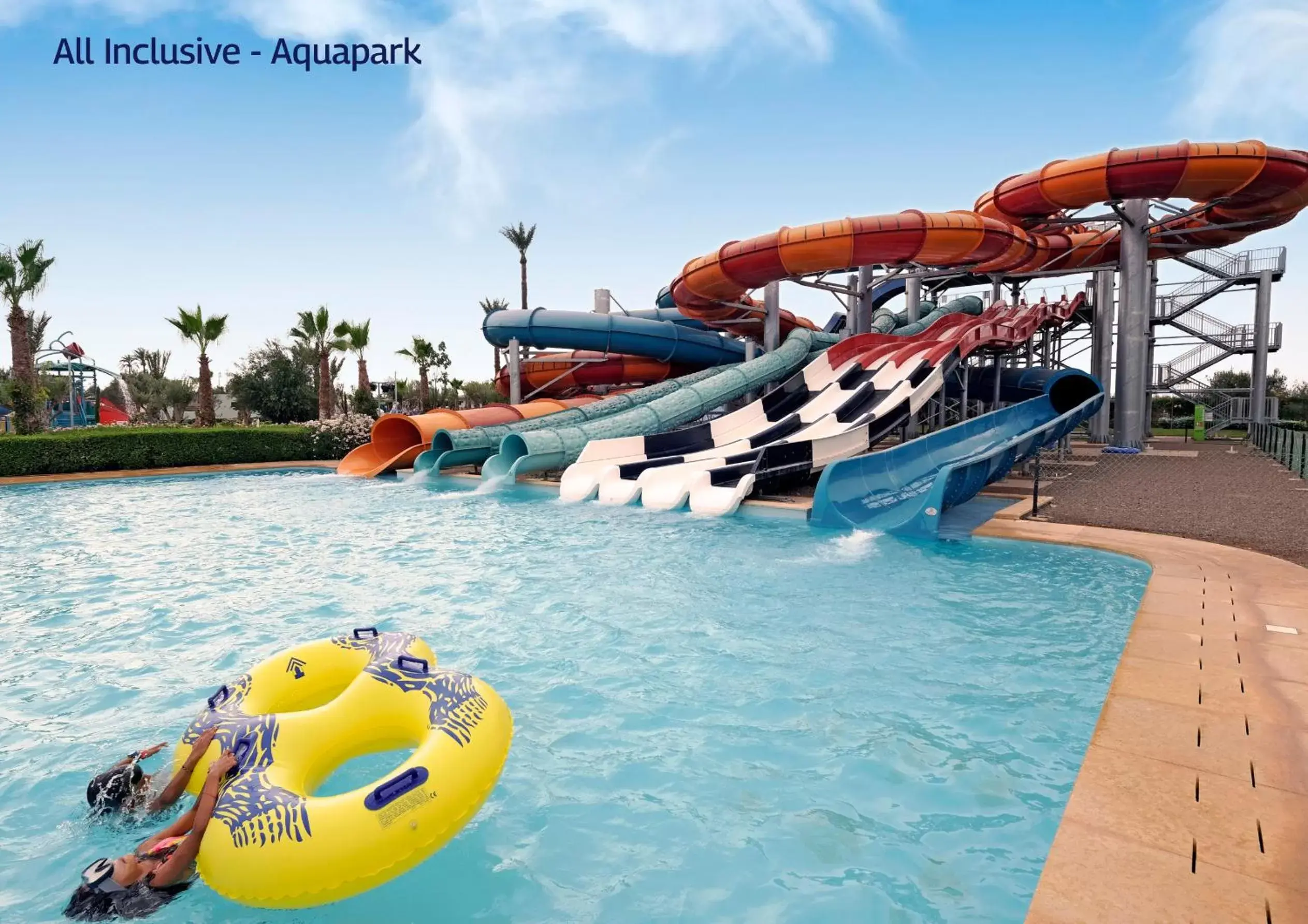 Aqua park, Water Park in Valeria Madina Club - All Inclusive