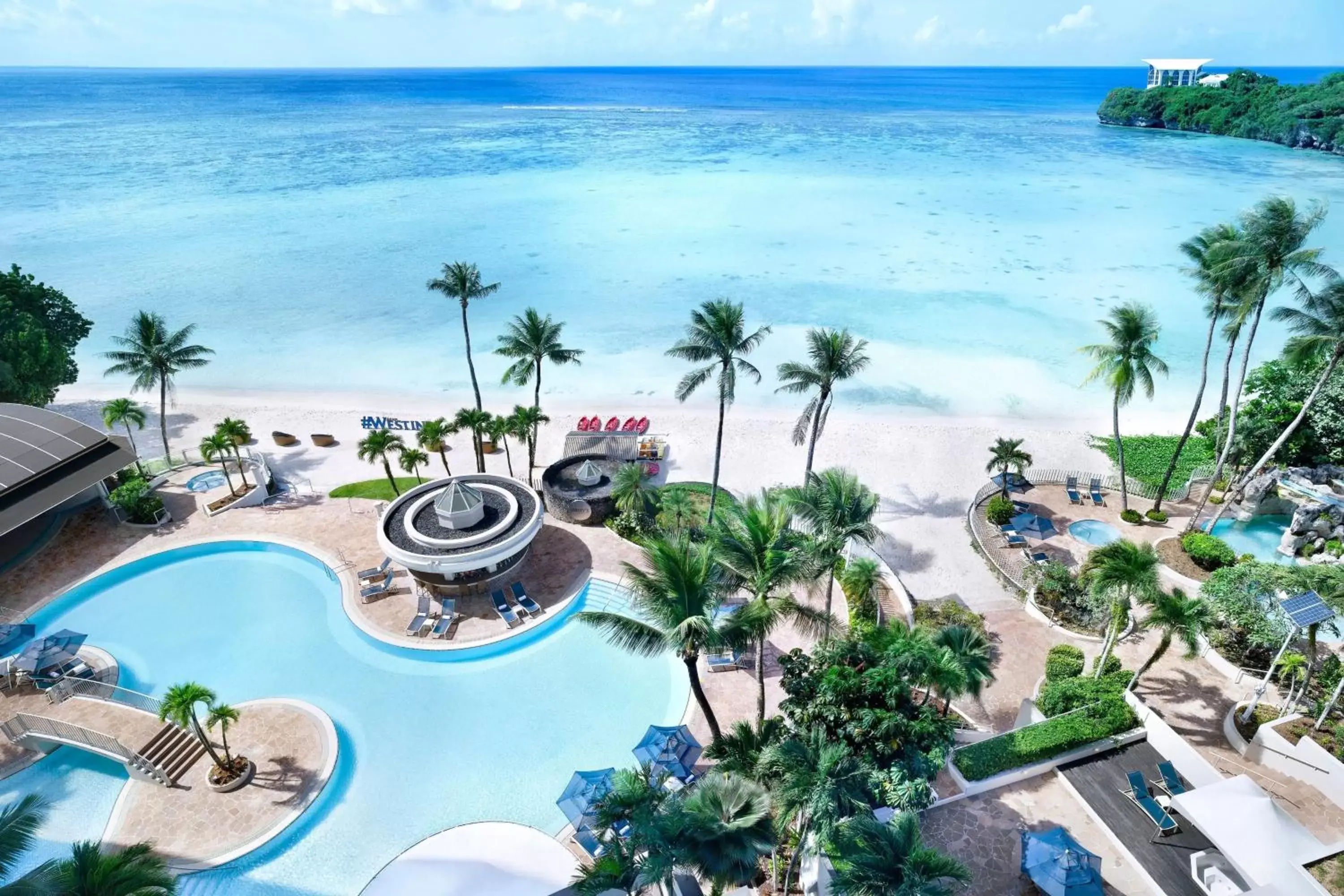 Swimming pool, Pool View in The Westin Resort Guam