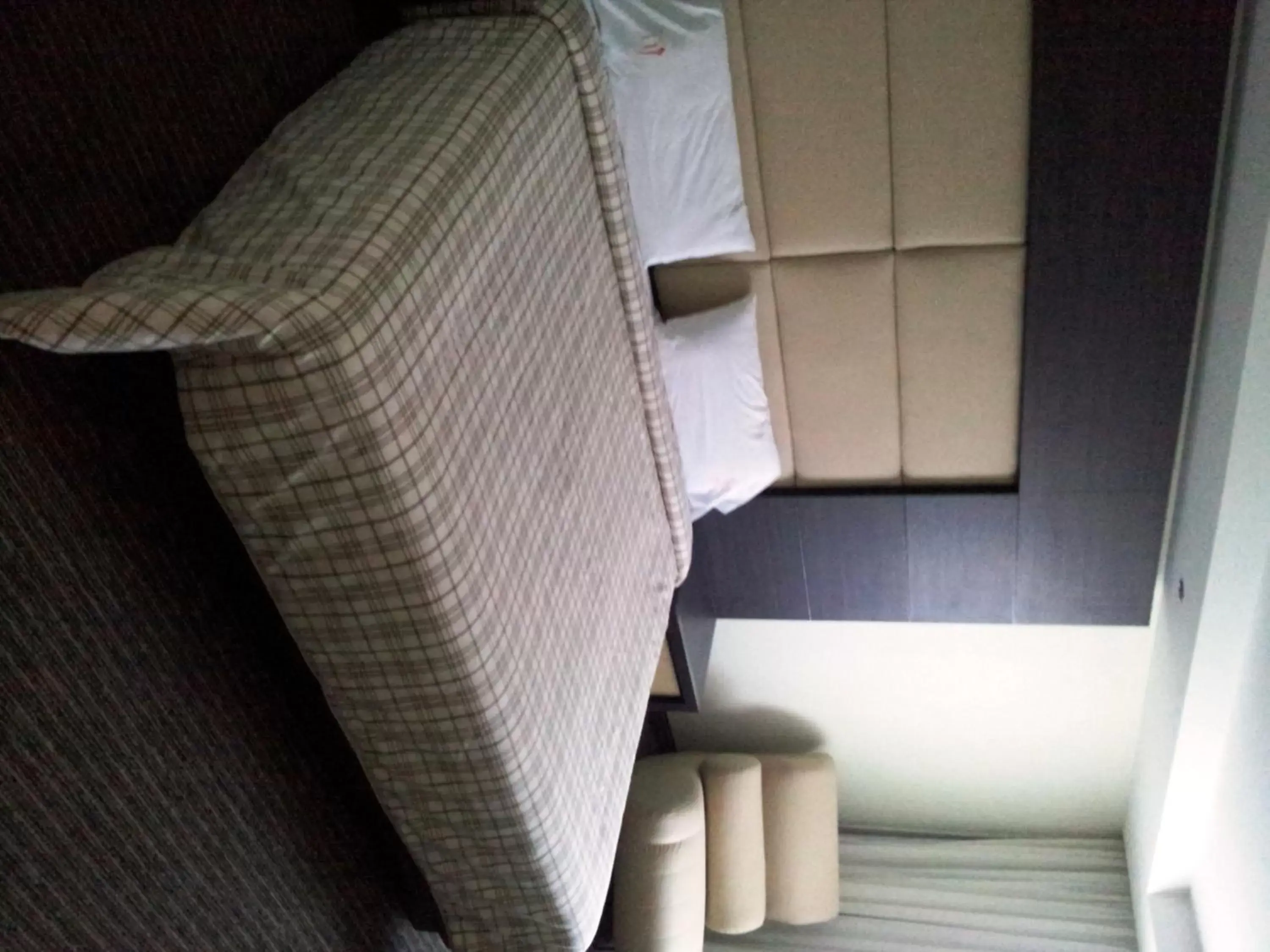 Bed in Hotel Astor