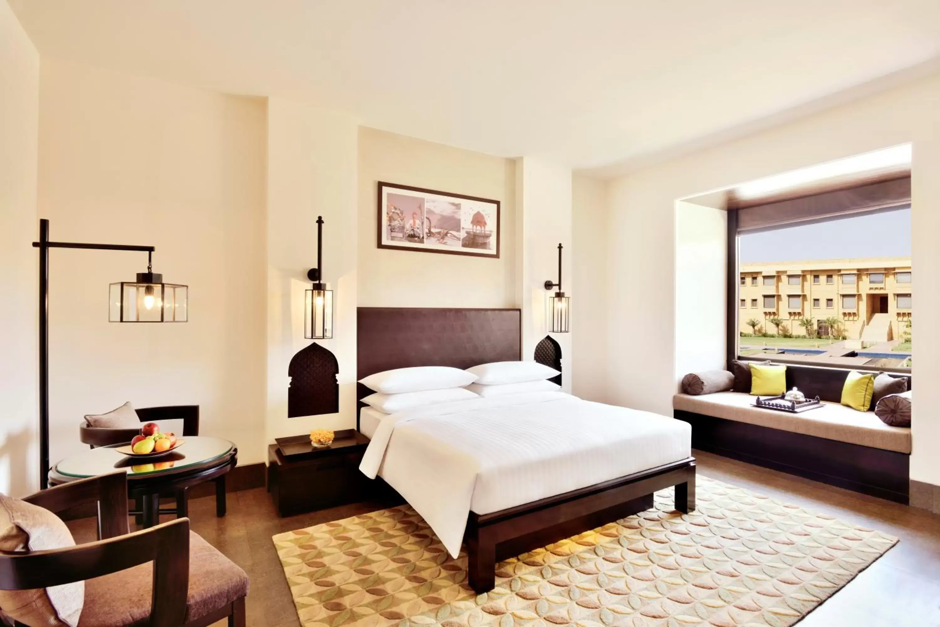 Landmark view, Bed in Jaisalmer Marriott Resort & Spa