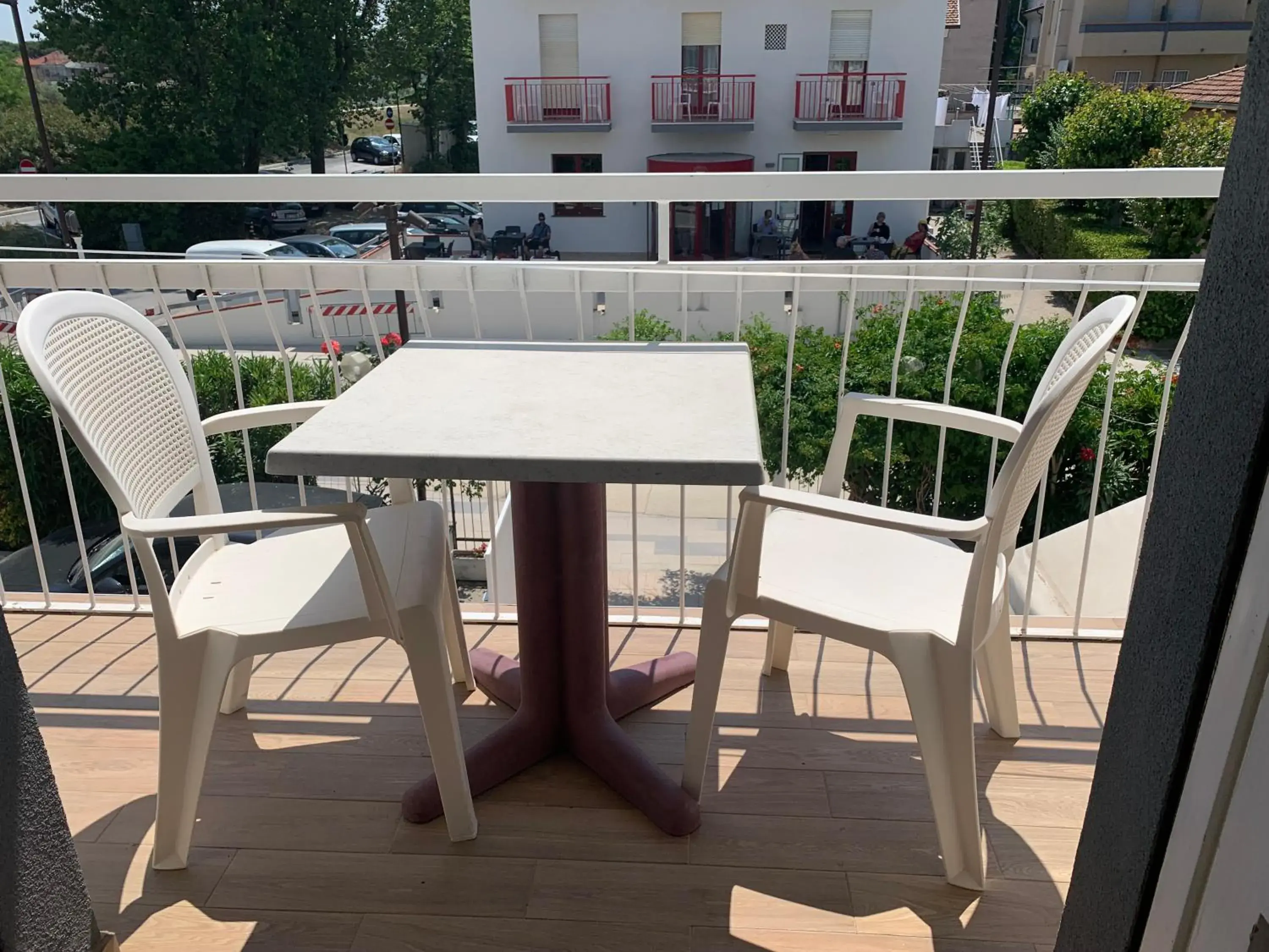 Balcony/Terrace in Hotel Laika