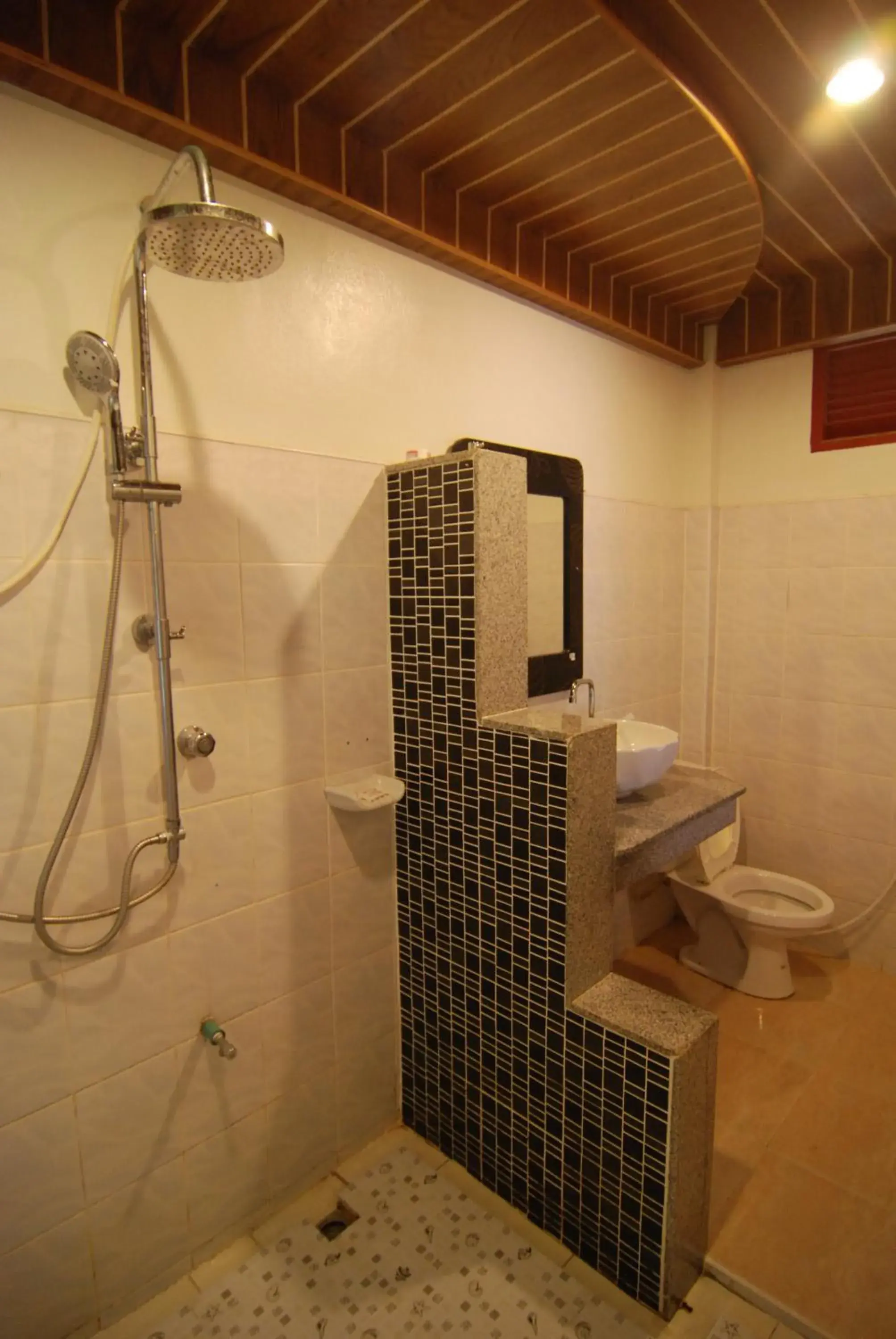 Shower, Bathroom in Nature Beach Resort, Koh Lanta