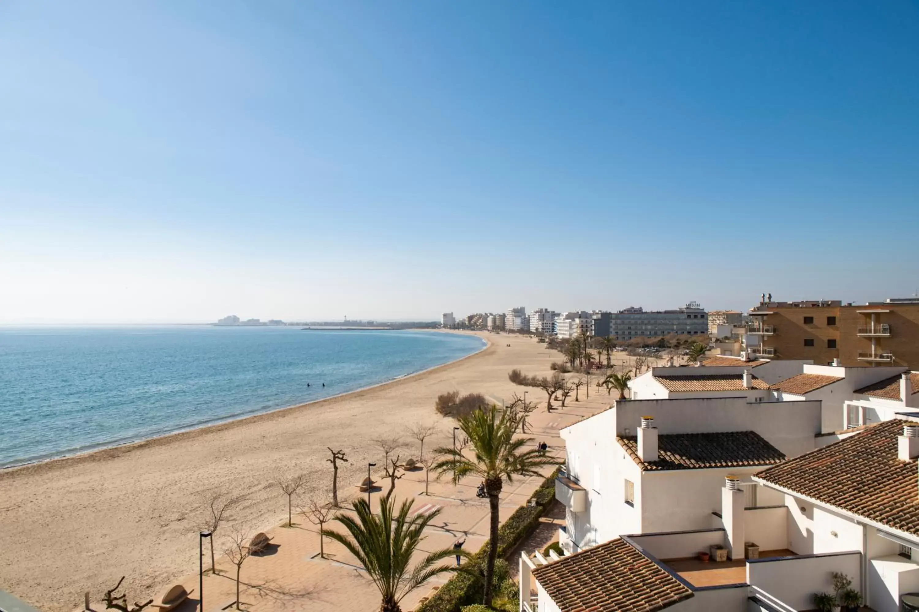 Beach in Hotel Roses Platja