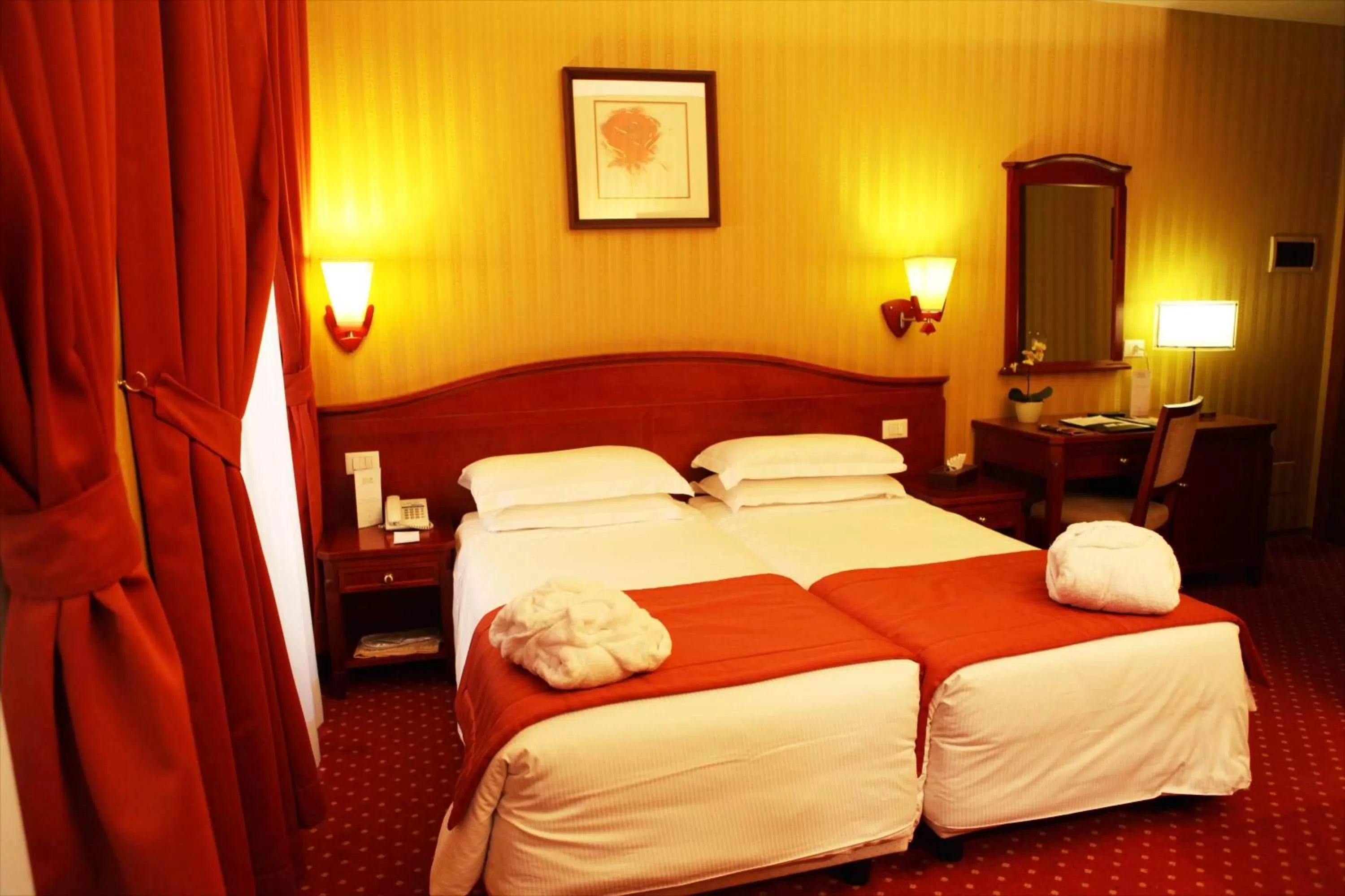 Bed in Augusta Lucilla Palace