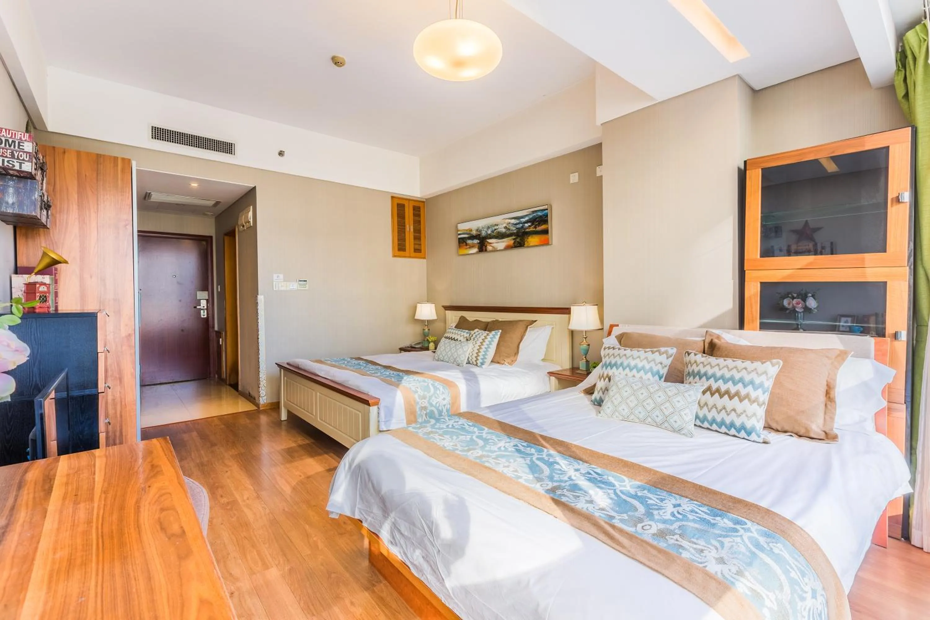 Bed in Westlake 7 Service Apartment