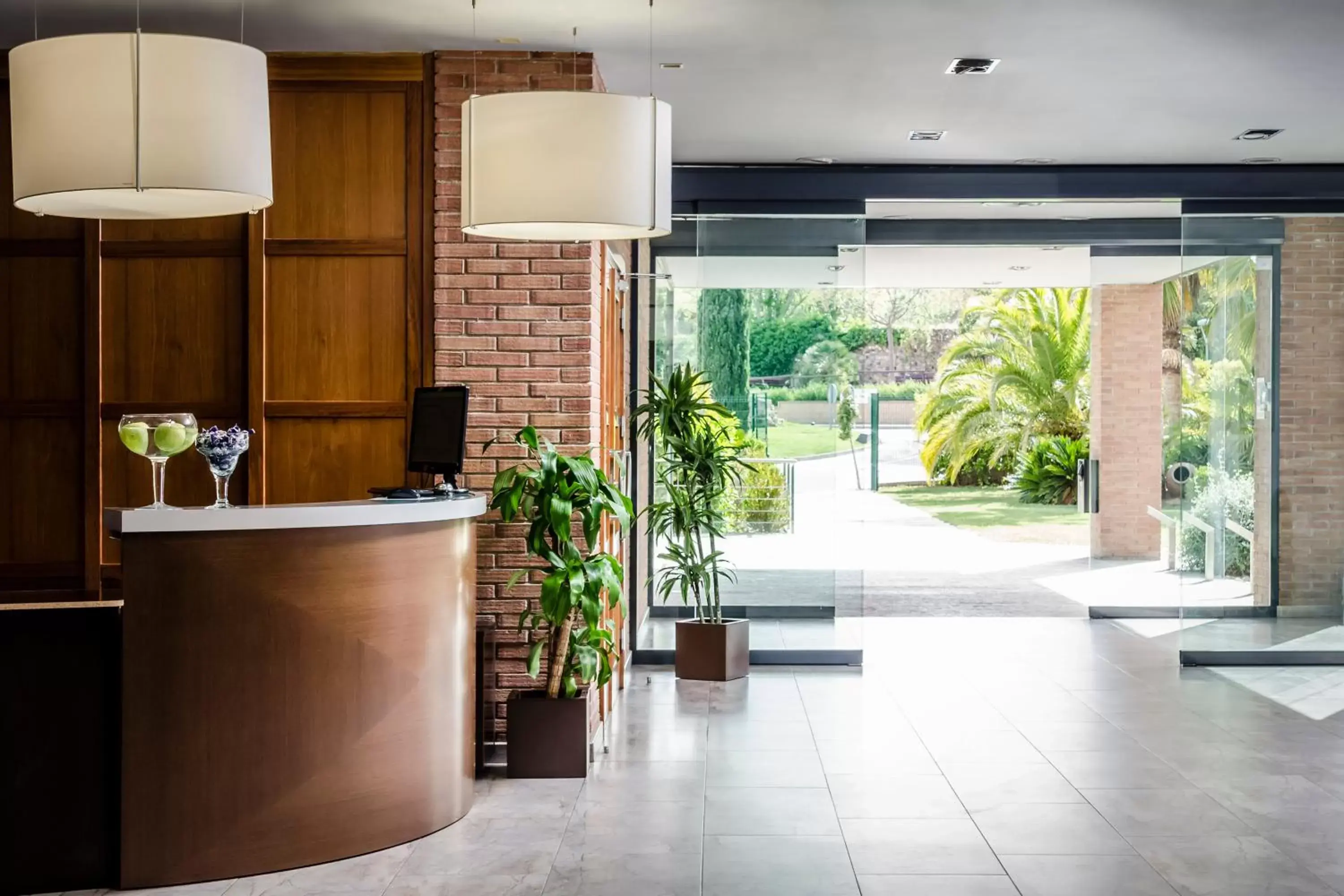 Lobby or reception in Crisol La Selva Lobby or reception in Crisol La Selva