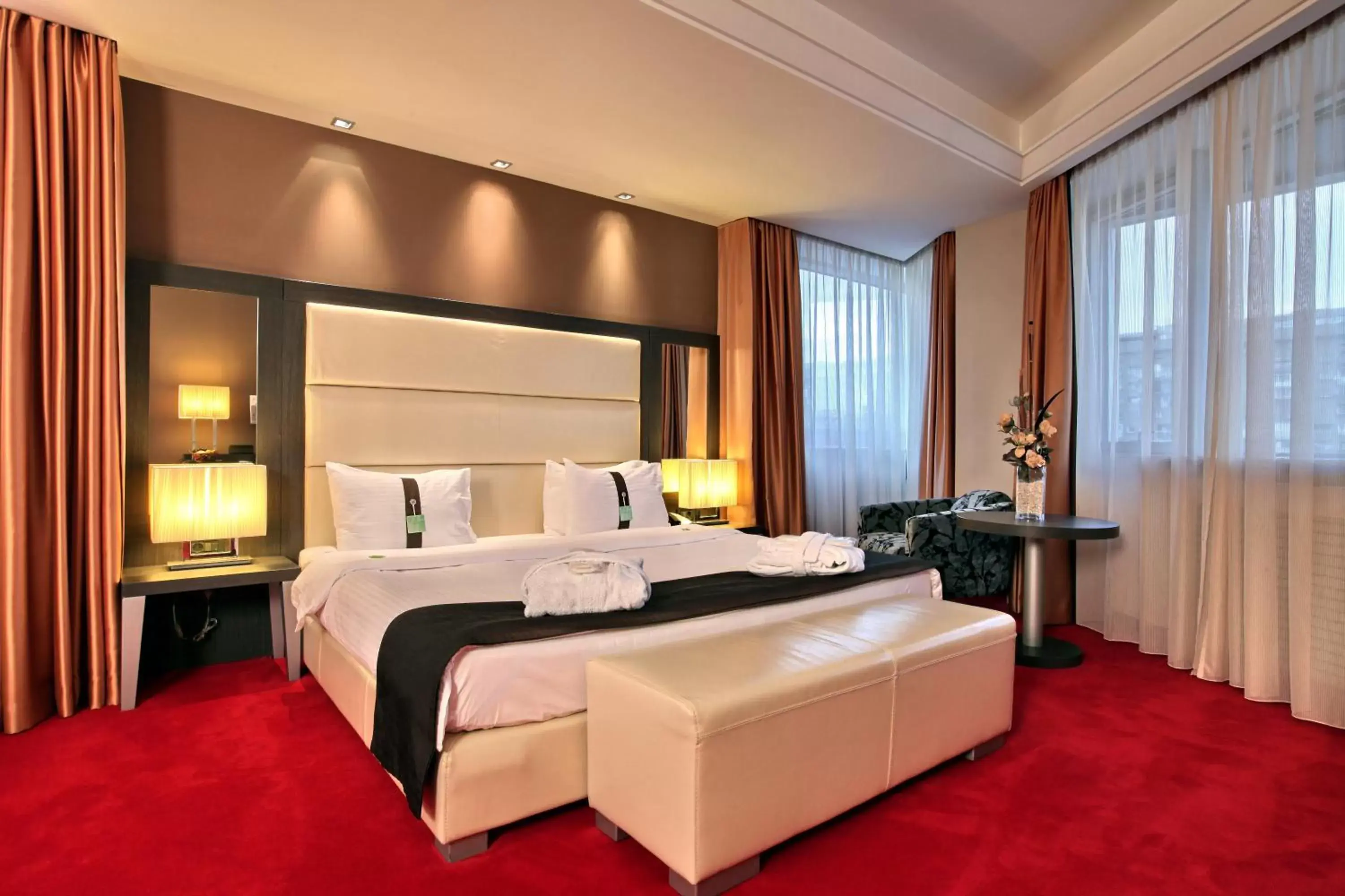 Photo of the whole room, Bed in Holiday Inn Belgrade, an IHG Hotel