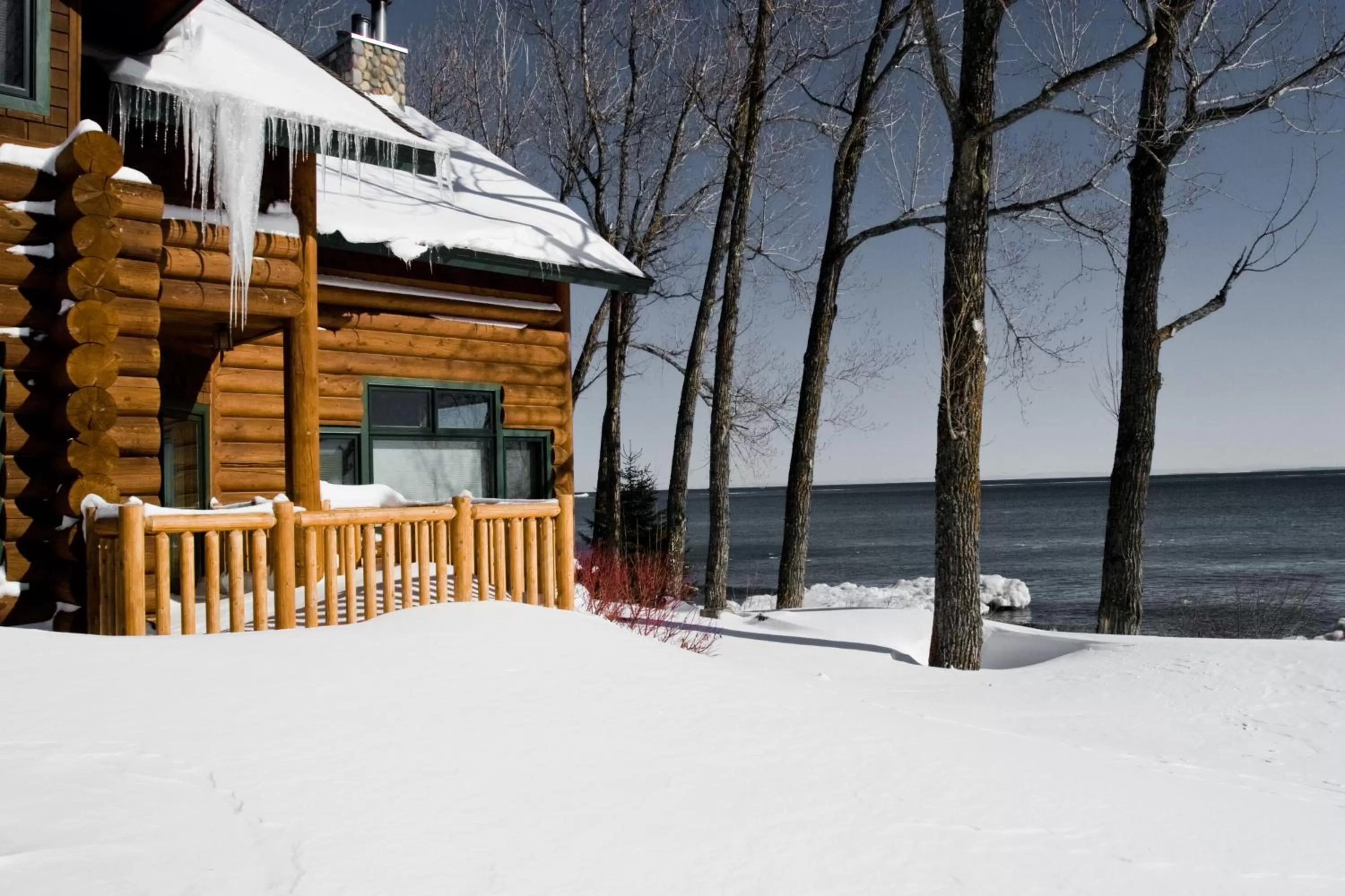 View (from property/room), Winter in Grand Superior Lodge