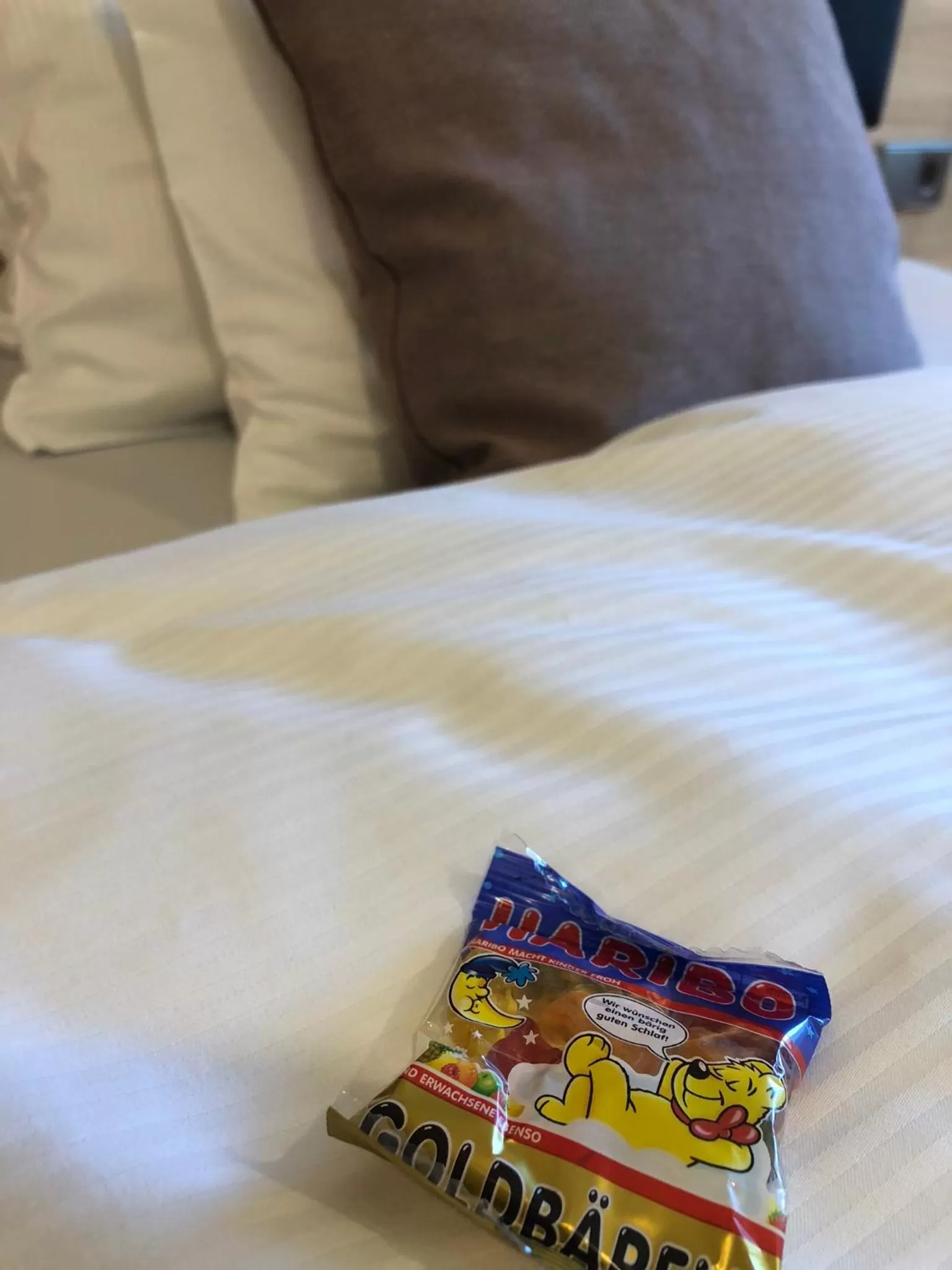 Decorative detail, Bed in Hotel „Zur Linde“