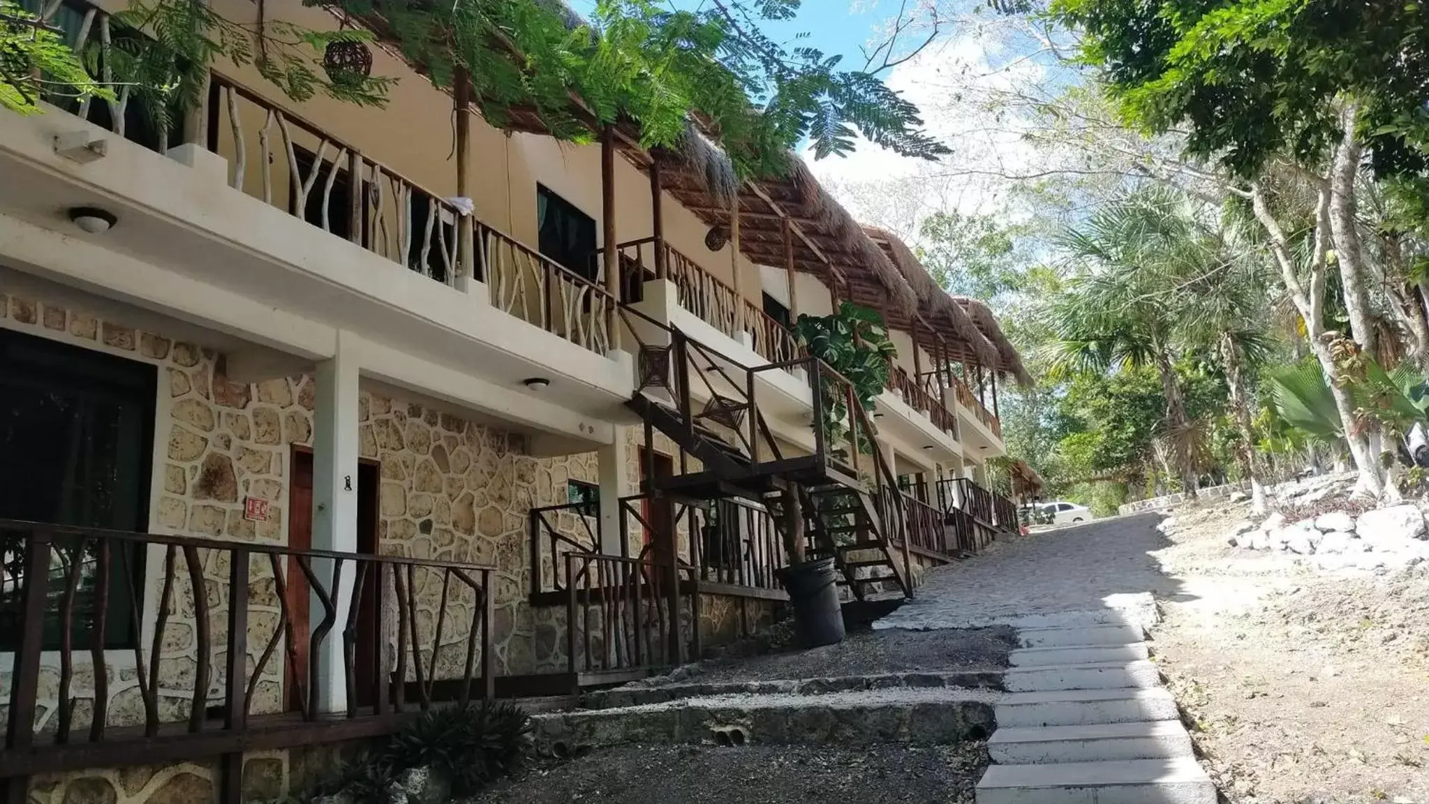 Property Building in Hotel Wayak Bacalar