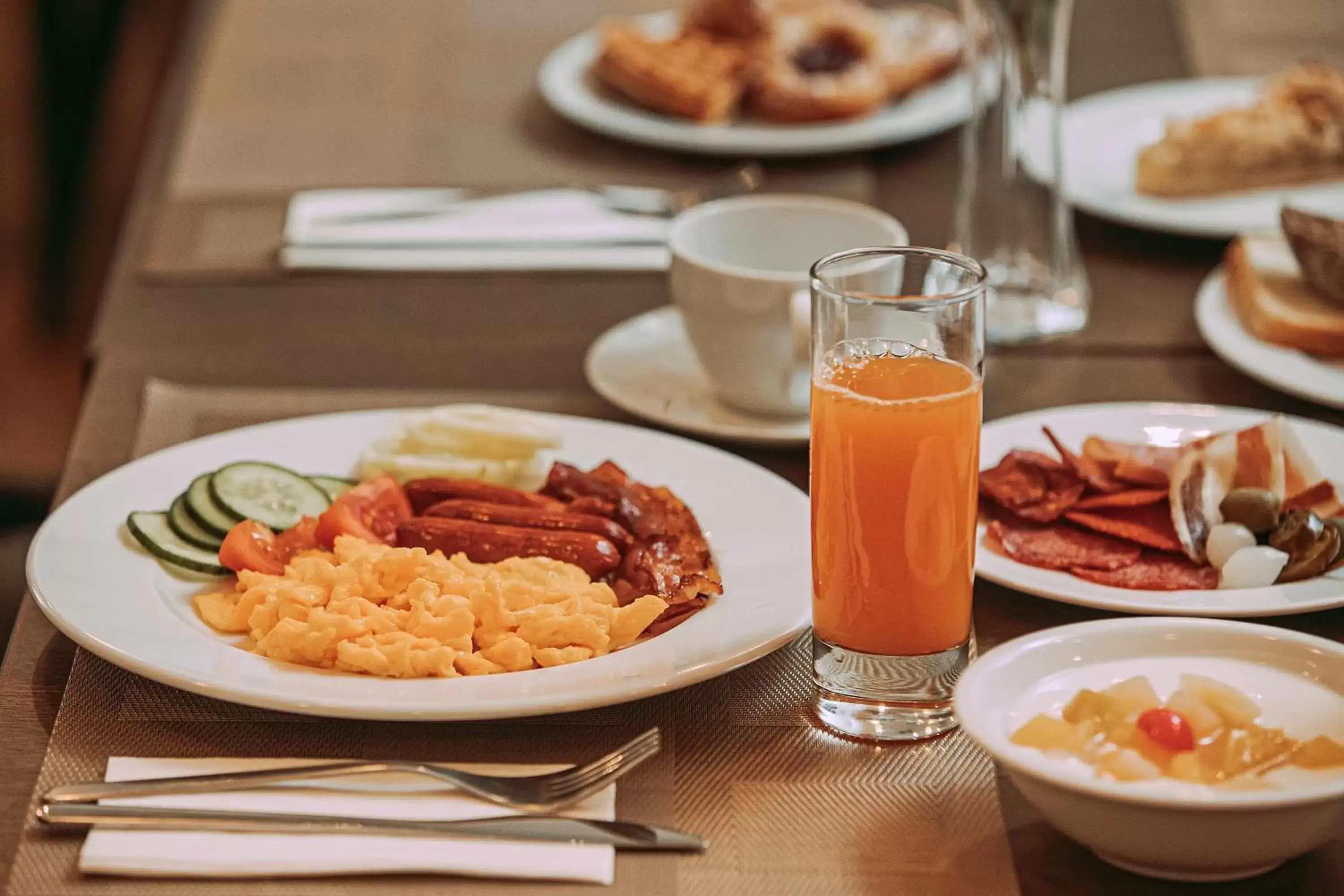 Breakfast in Mera Hotel