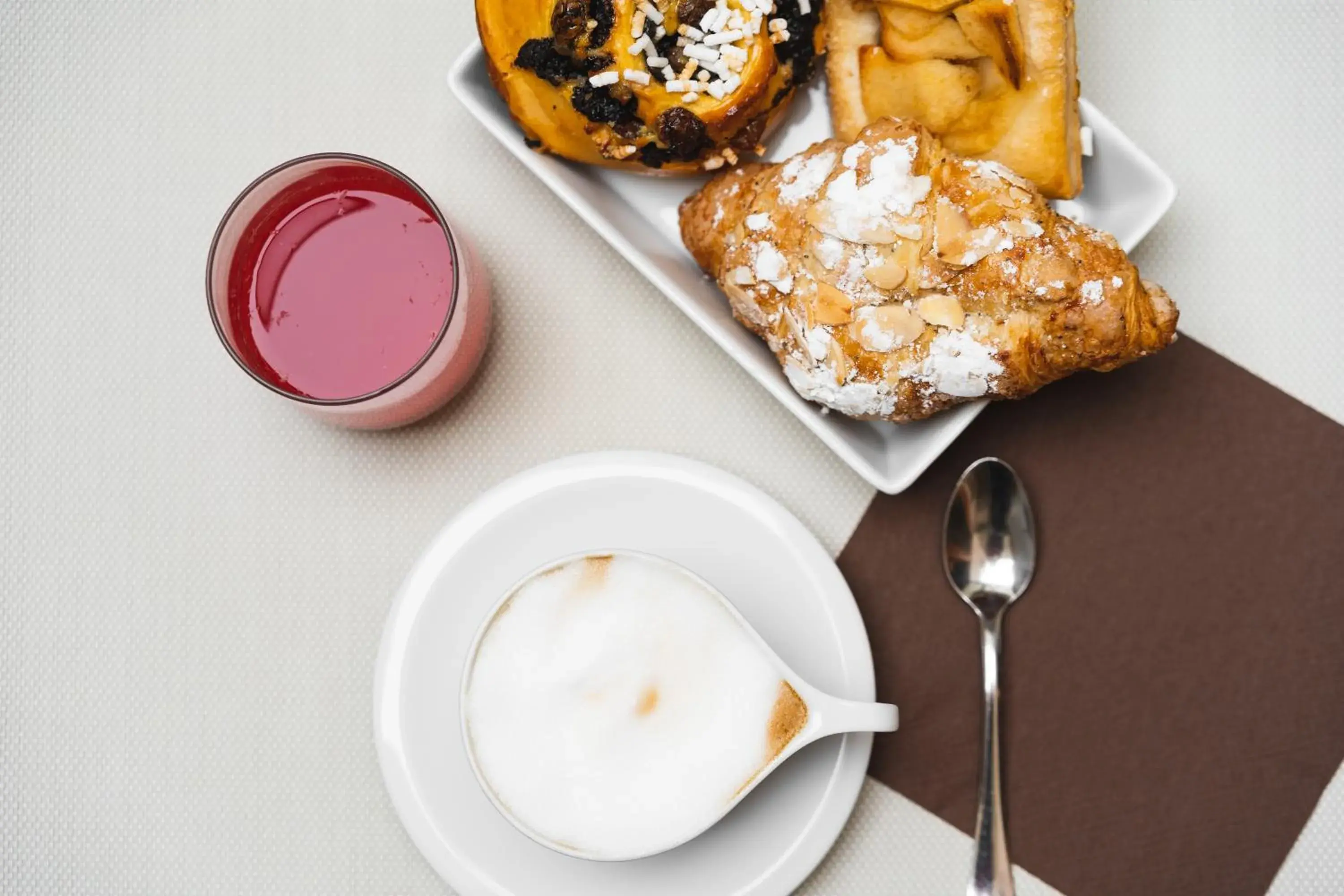 Continental breakfast in La Locanda Del Conte Mameli