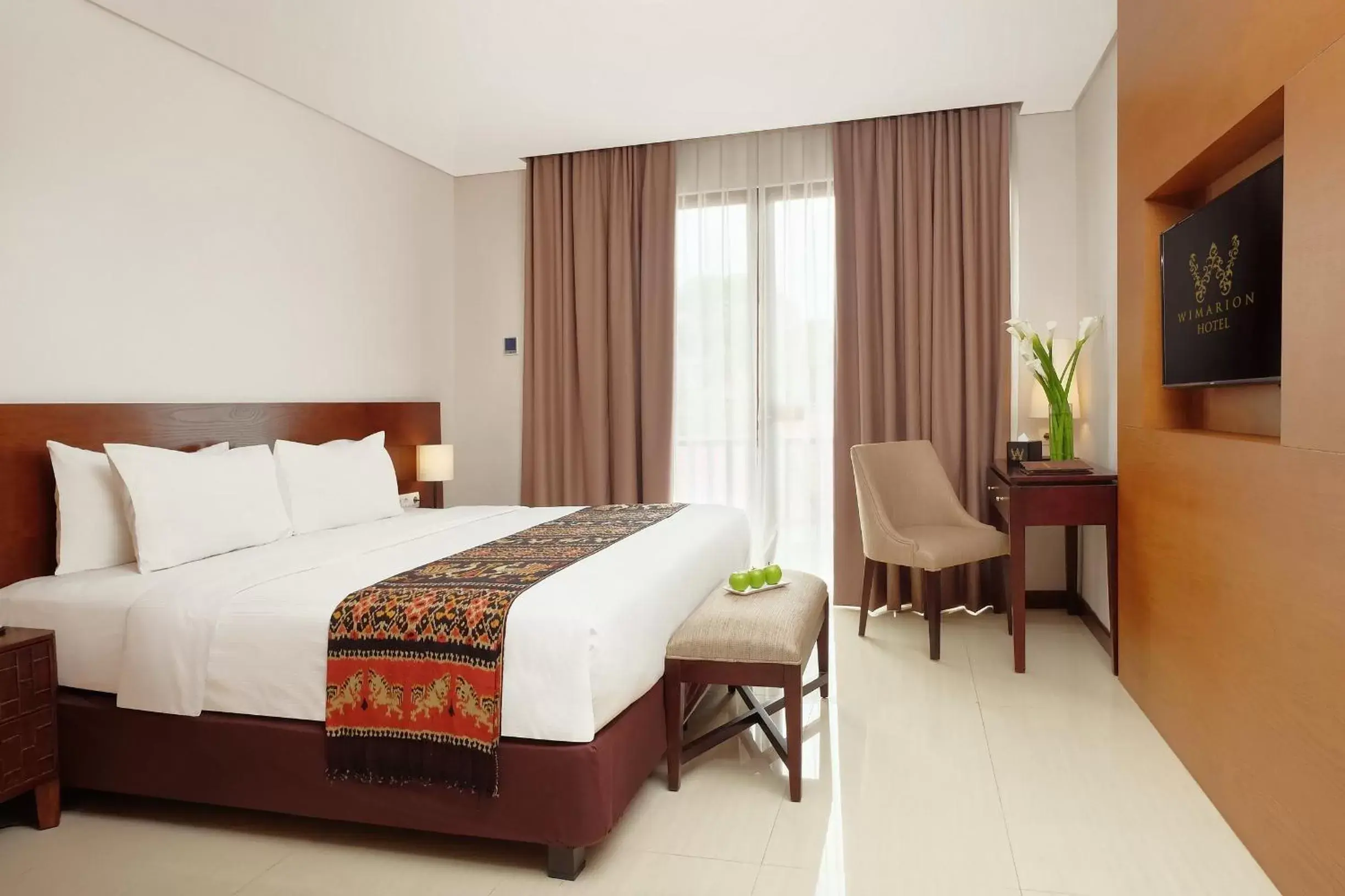 Bedroom, Bed in Wimarion Hotel Semarang