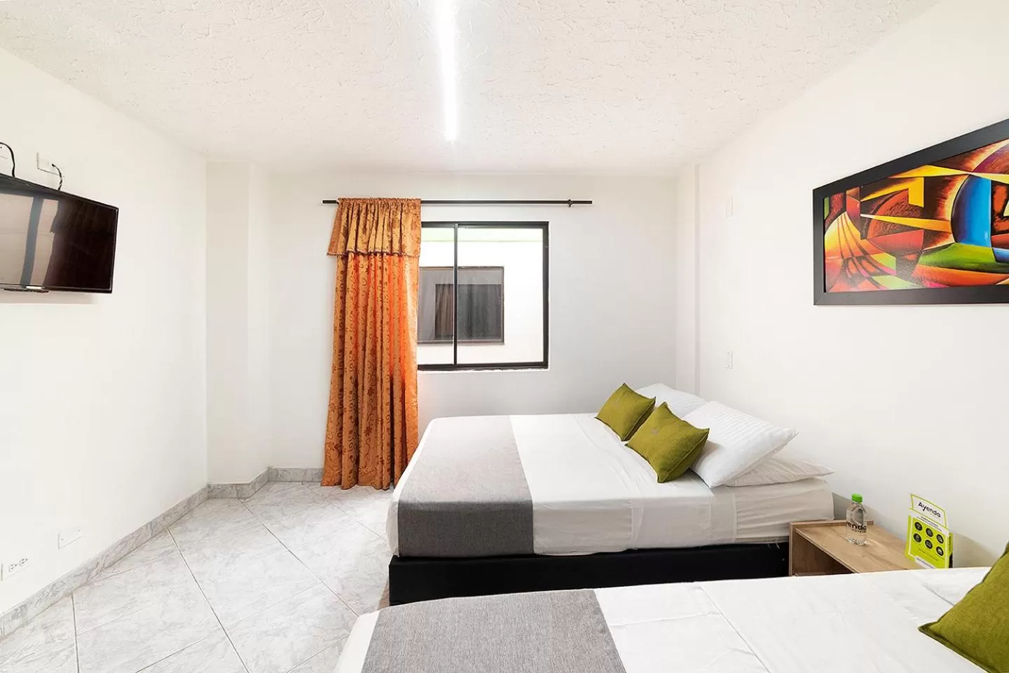 Bed in Hotel Balcones del Estadio