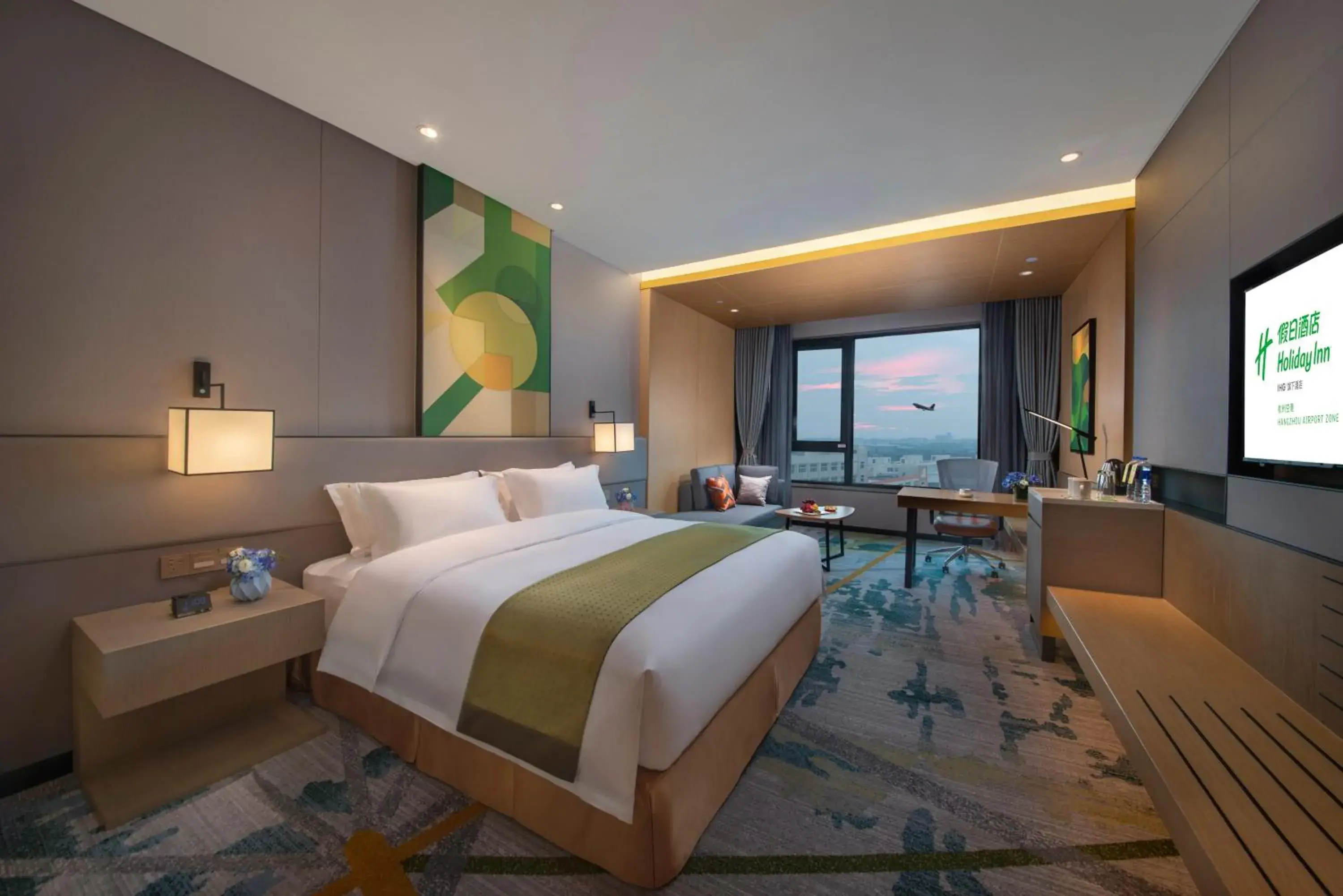 Photo of the whole room in Holiday Inn Hangzhou Airport Zone, an IHG Hotel